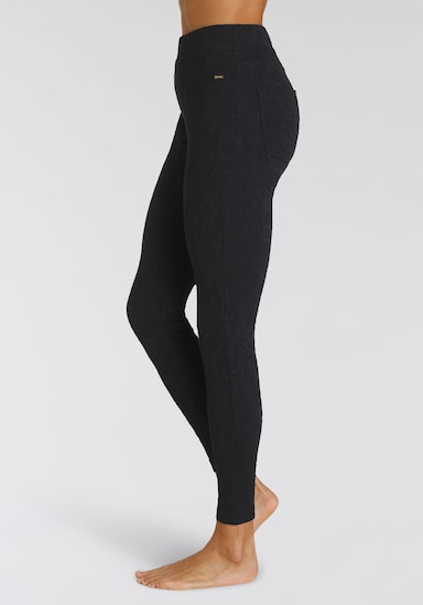 LASCANA Leggings - schwarz