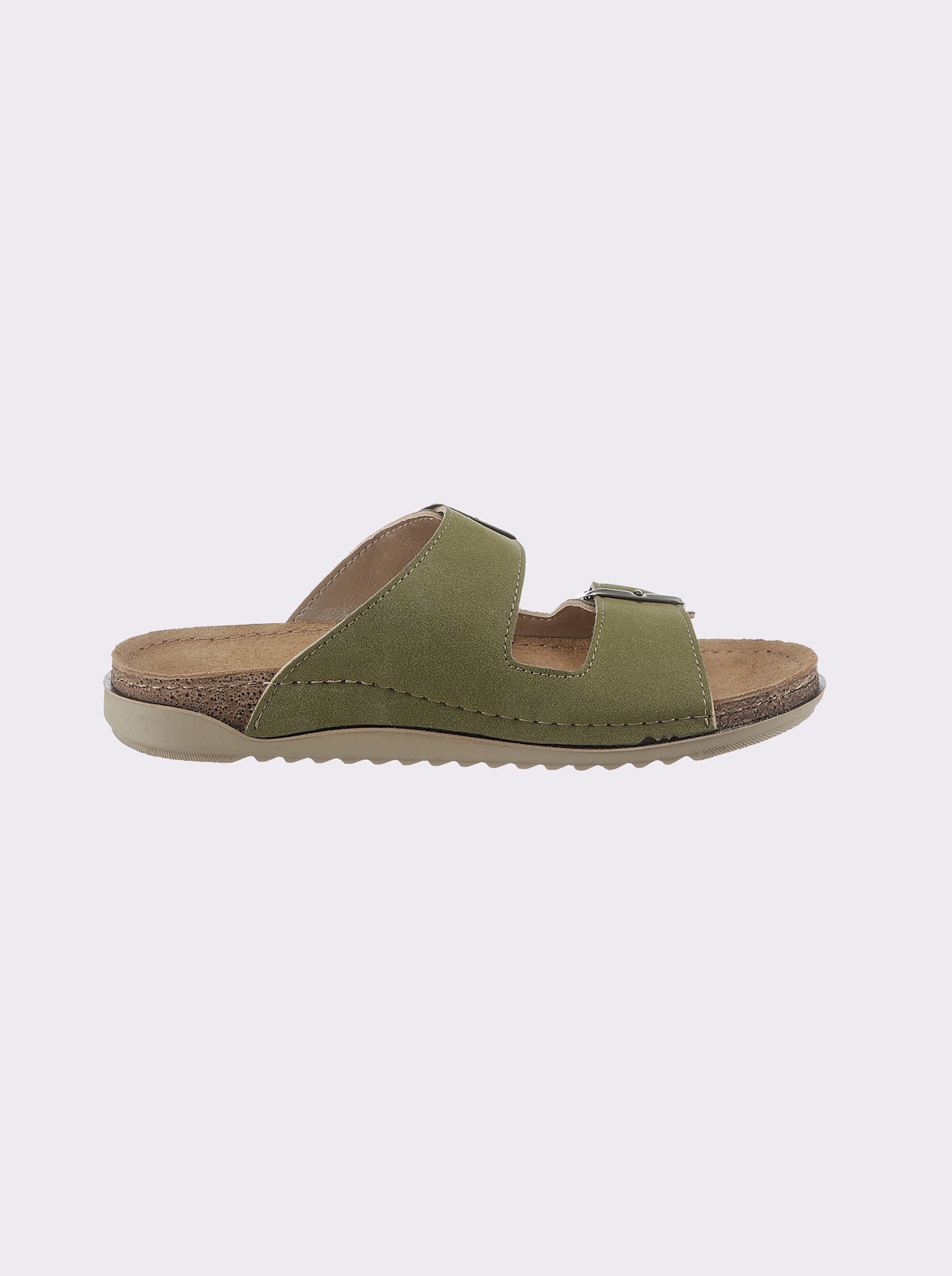 Fischer slippers - rietgroen