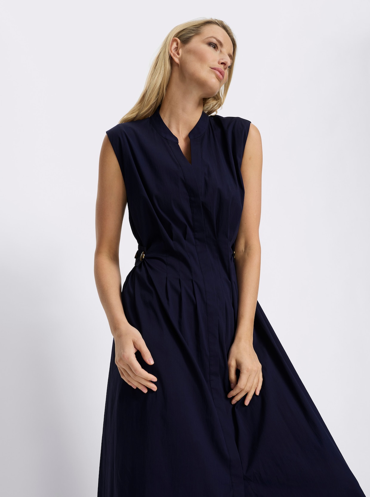 heine Webkleid - marine