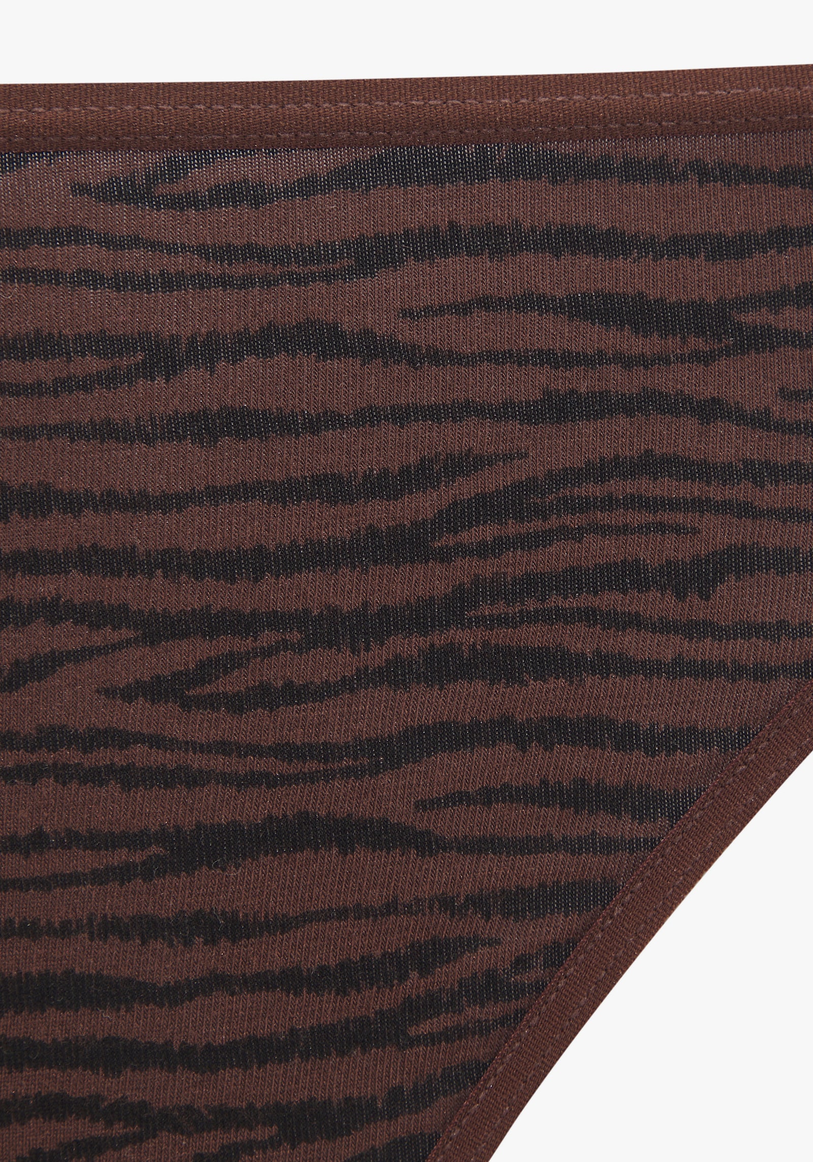 LASCANA Bikinislip - braun, schwarz