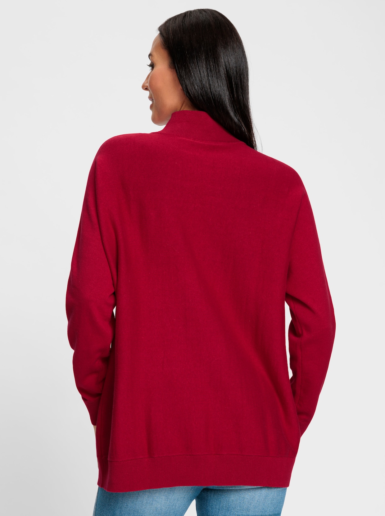 heine Stehkragenpullover - rot