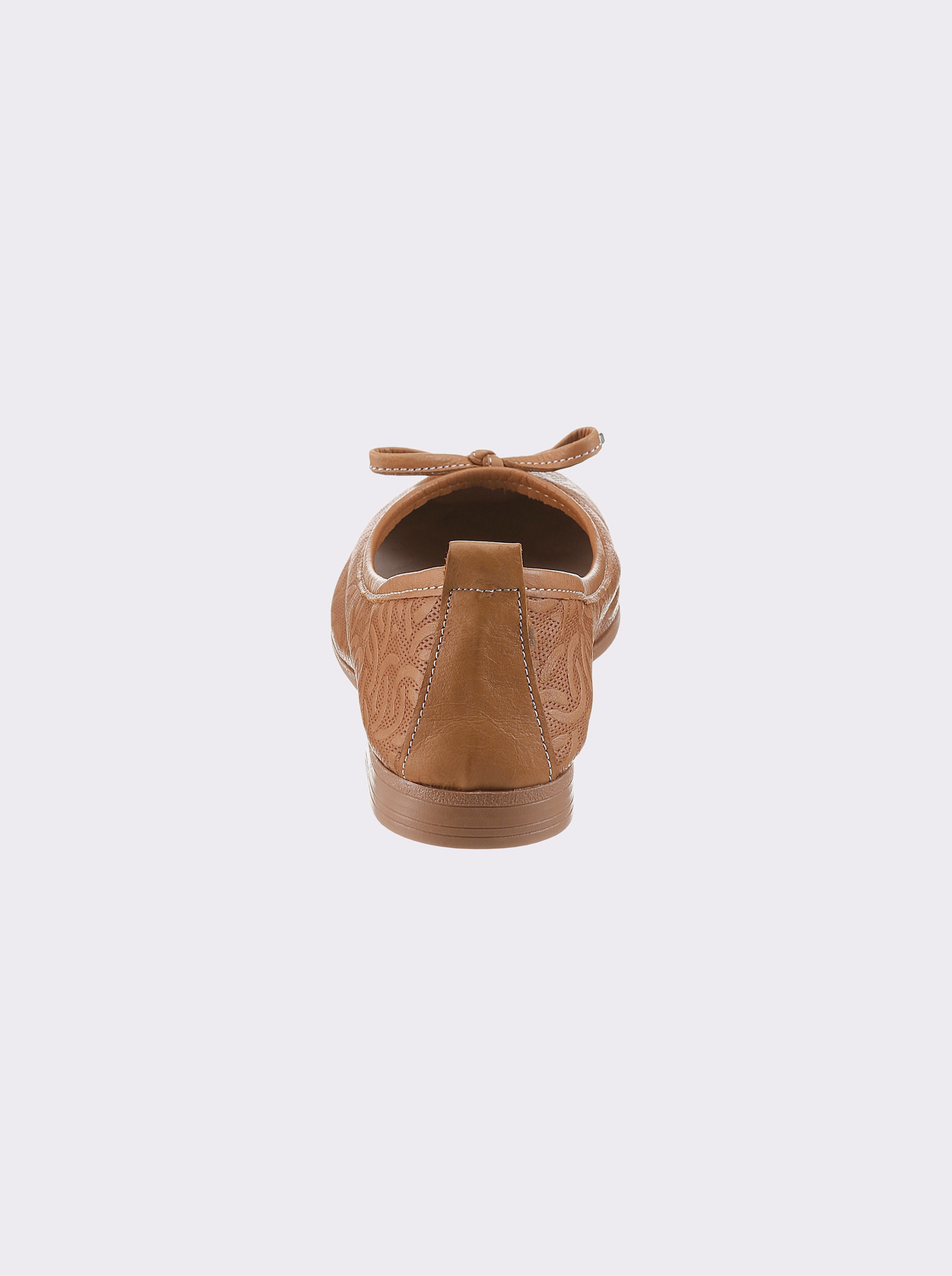 Andrea Conti Ballerina - cognac