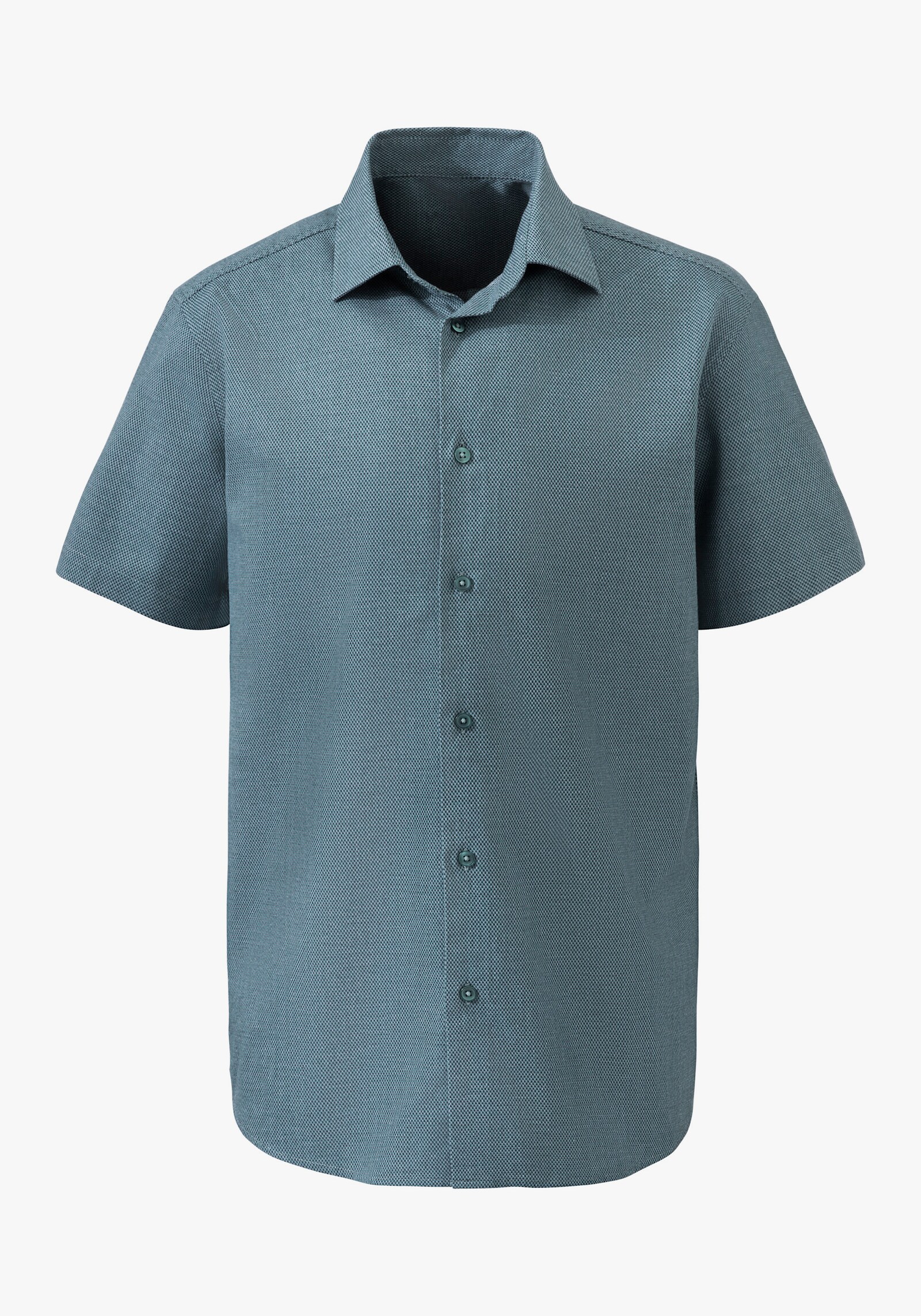 H.I.S Kurzarmhemd - grün