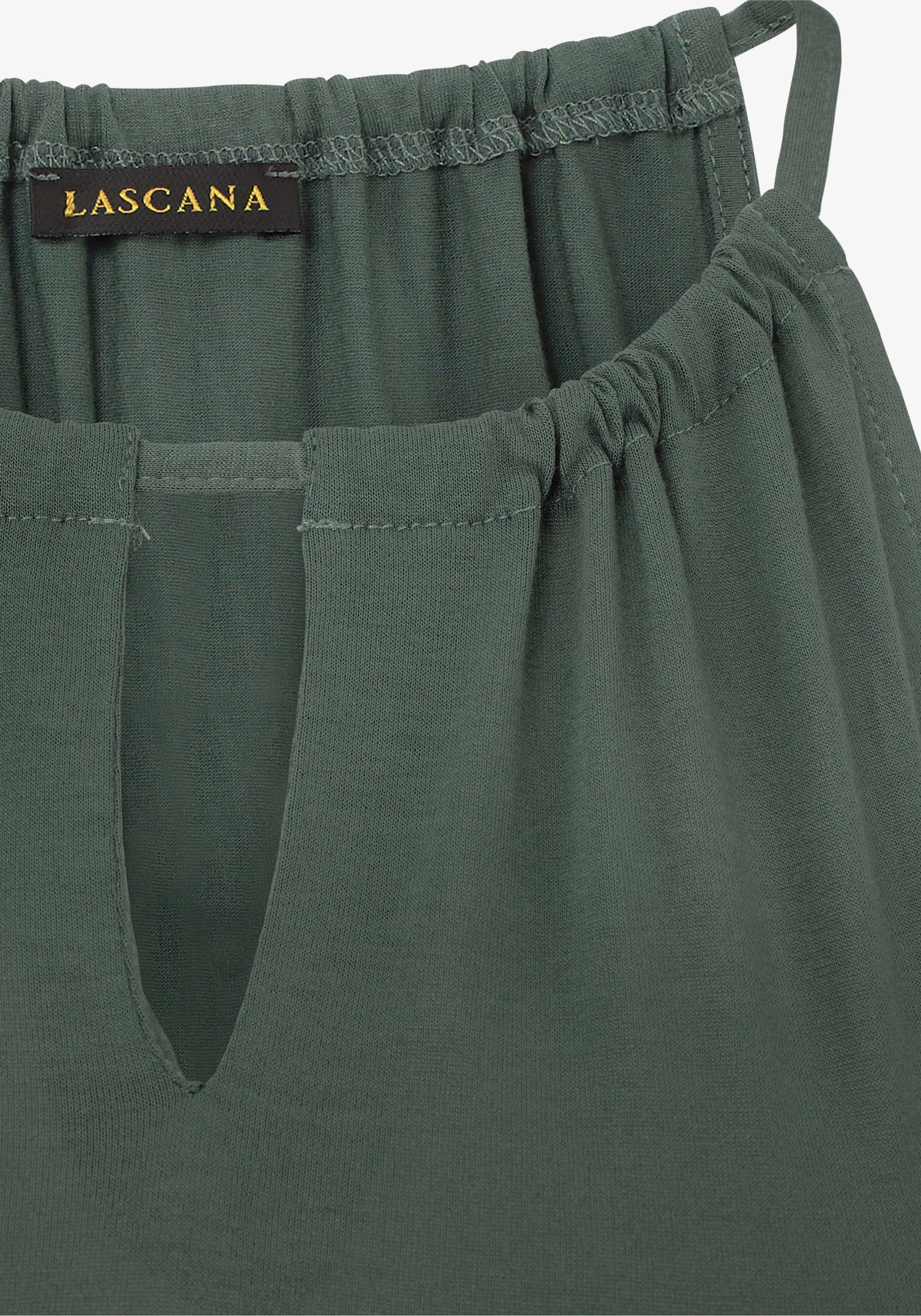 LASCANA Spaghettitop - flaschengrün