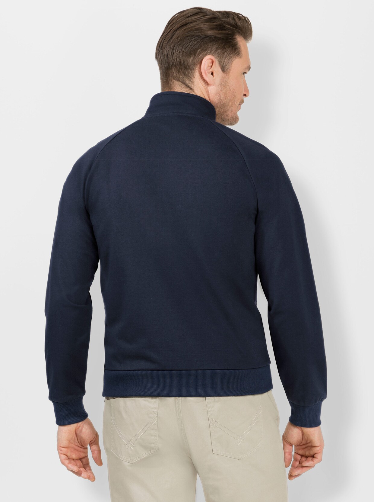 Catamaran Sweatjacke - marine-jeansblau