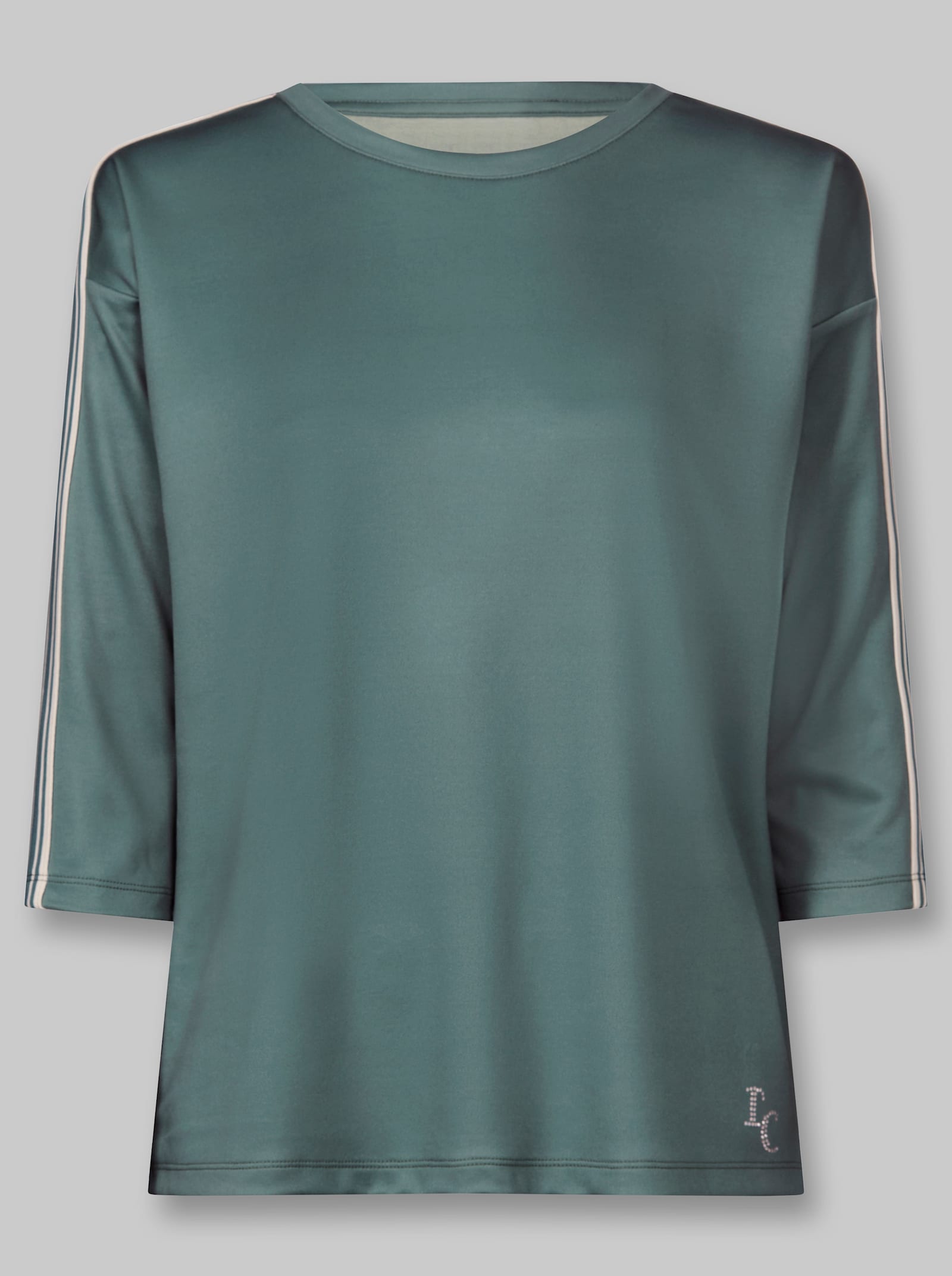 heine Sweatshirt mit Modal - jade