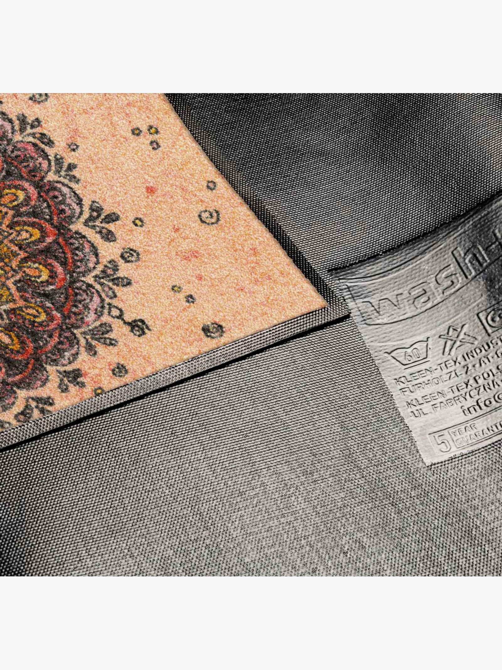 wash+dry by Kleen-Tex Fußmatte - apricot-gemustert