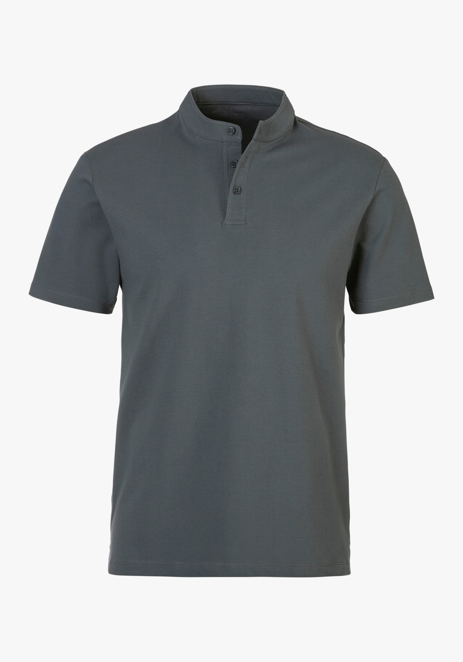 John Devin Henleyshirt - anthrazit