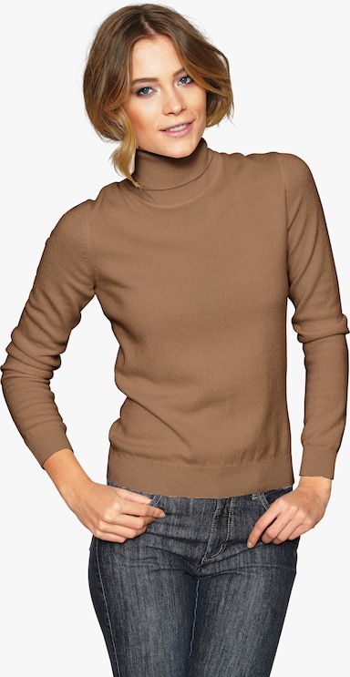 heine Rollkragenpullover - camel