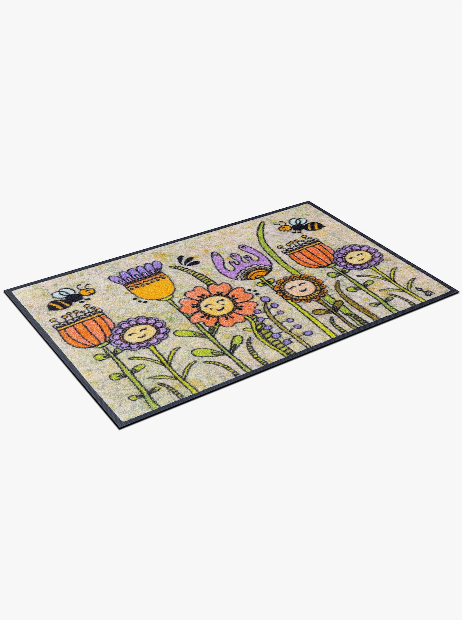 wash+dry by Kleen-Tex Fußmatte - beige-bunt