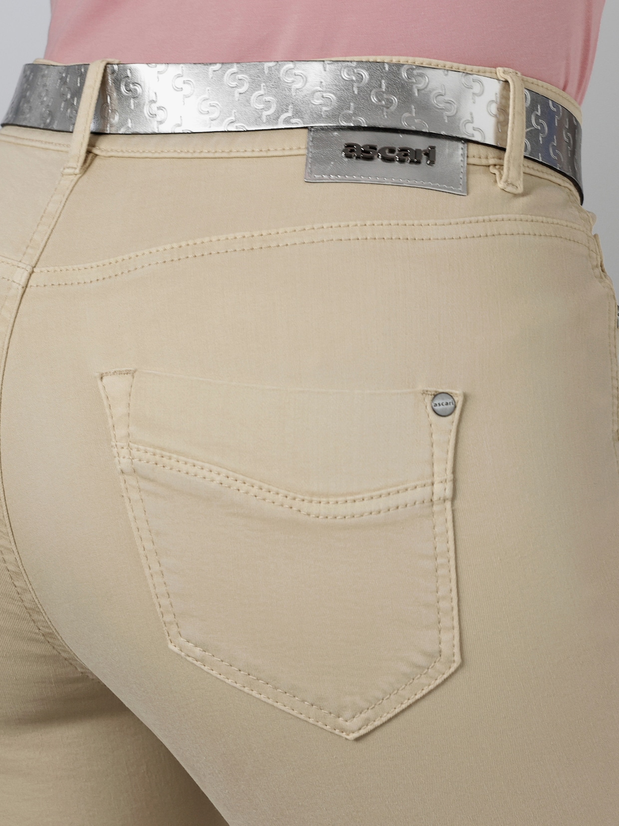 Ascari 5-pocketjeans - zand