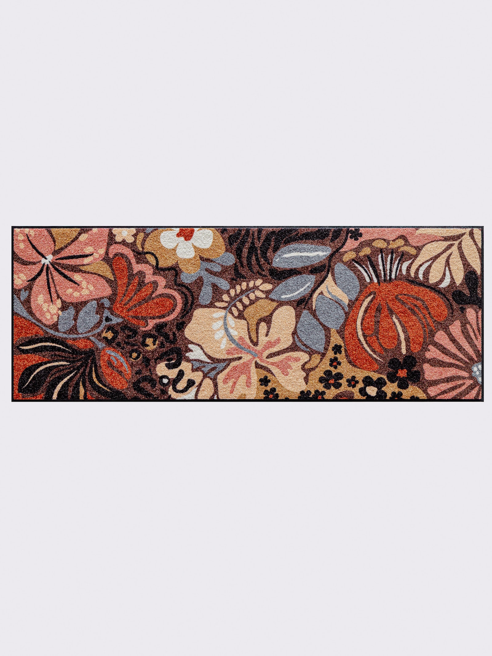 Salonloewe Fußmatte - braun-gemustert