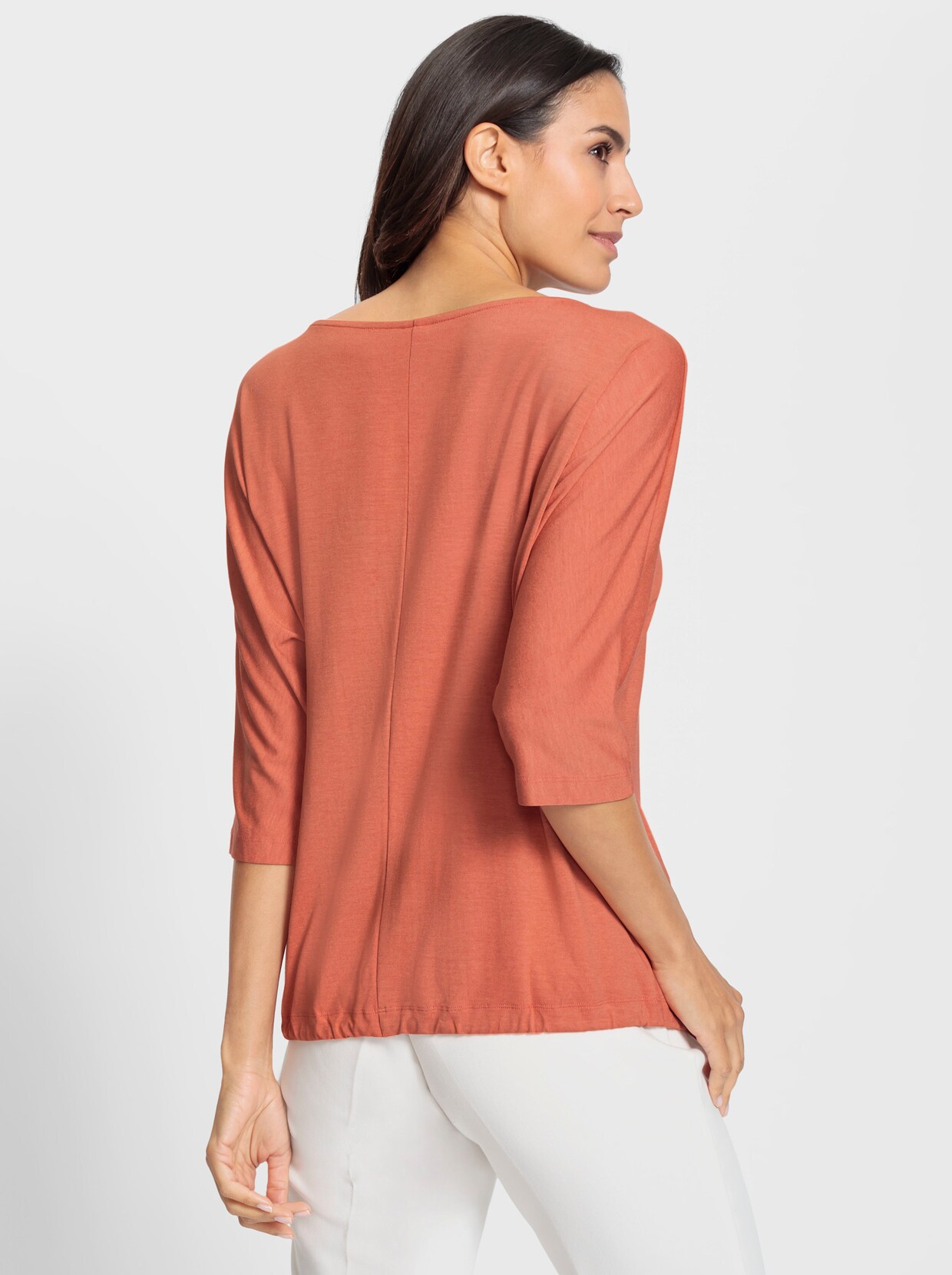 Vleermuisshirt - papaya
