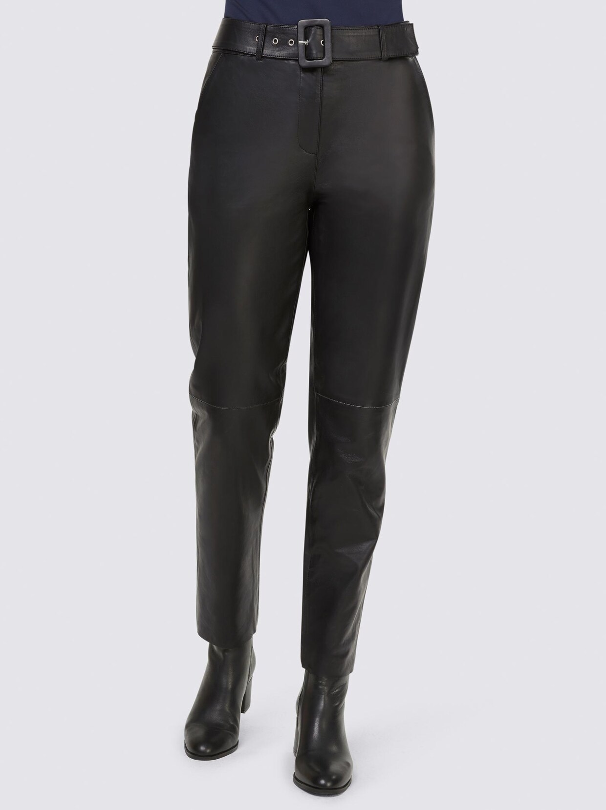 Rick Cardona Lederhose - schwarz