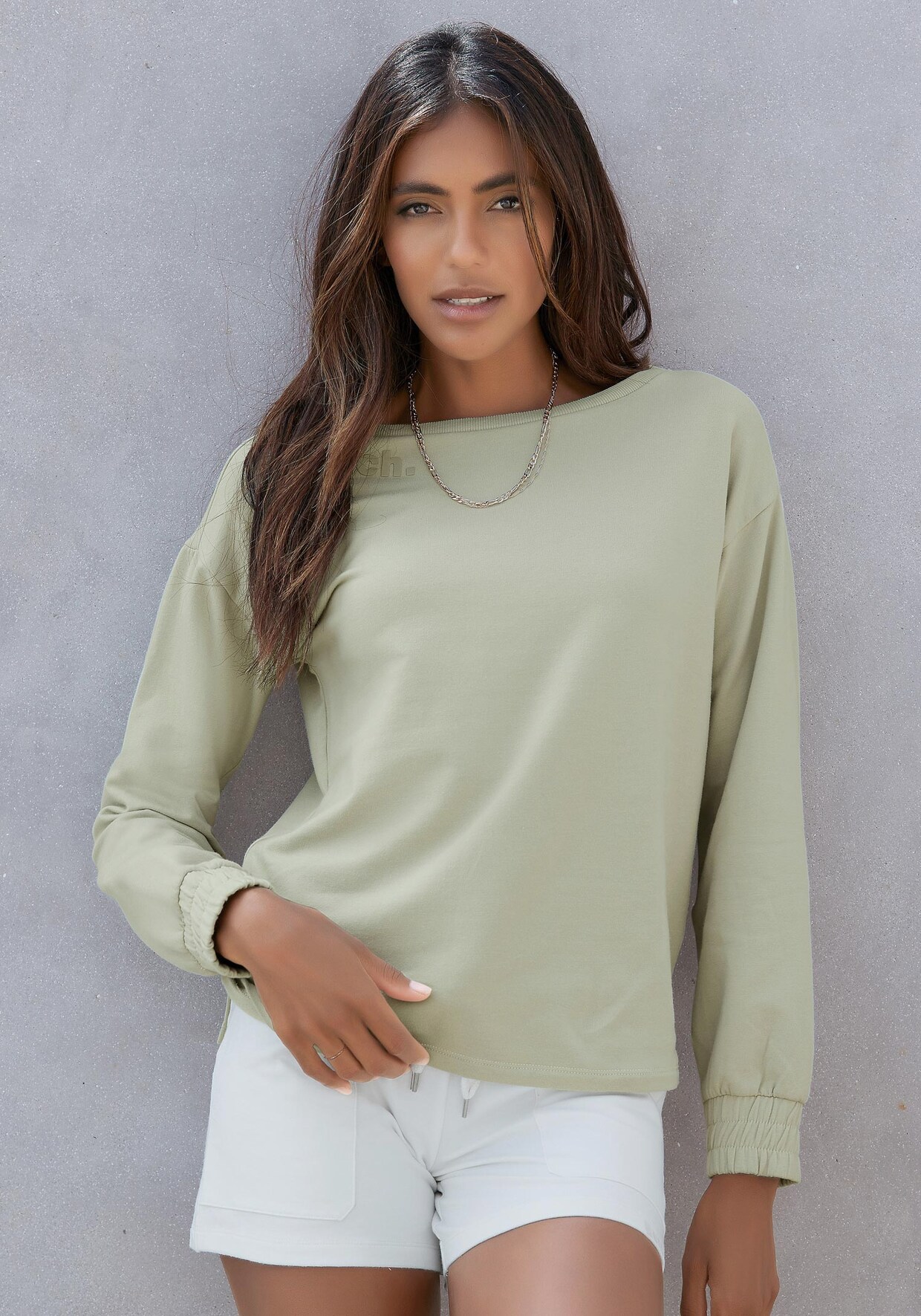 Bench. Sweatshirt - pistazie