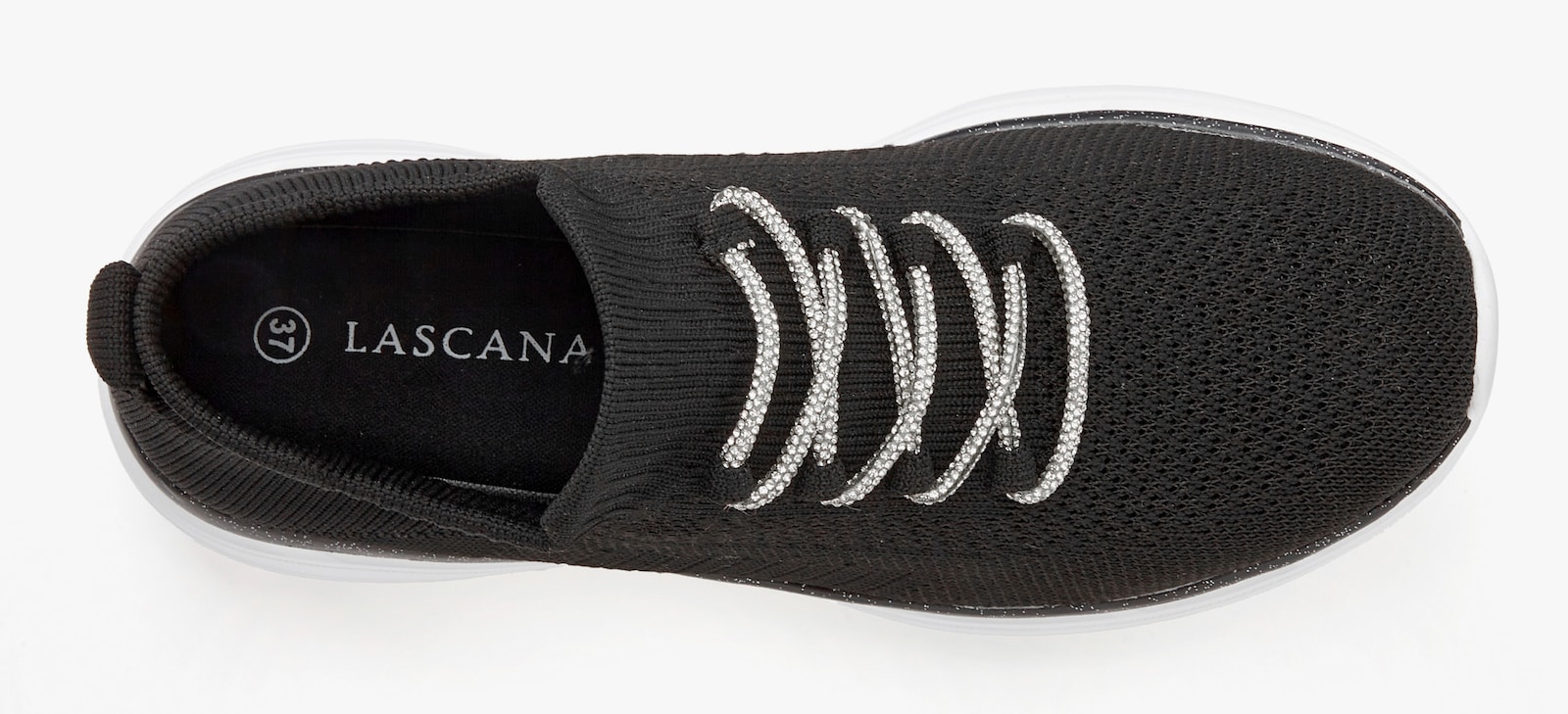 LASCANA Sneaker - schwarz