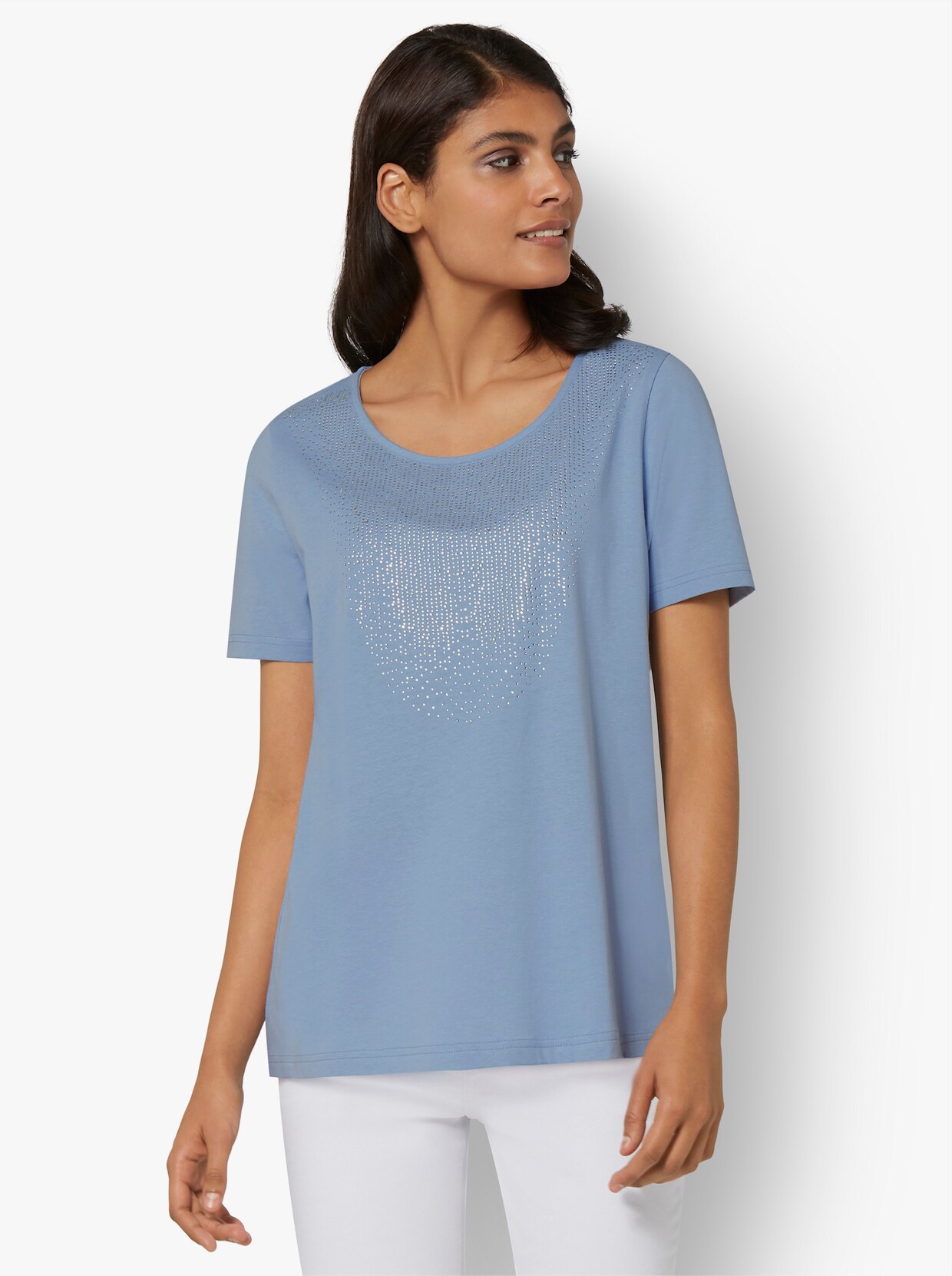 Shirt met korte mouwen - bleu