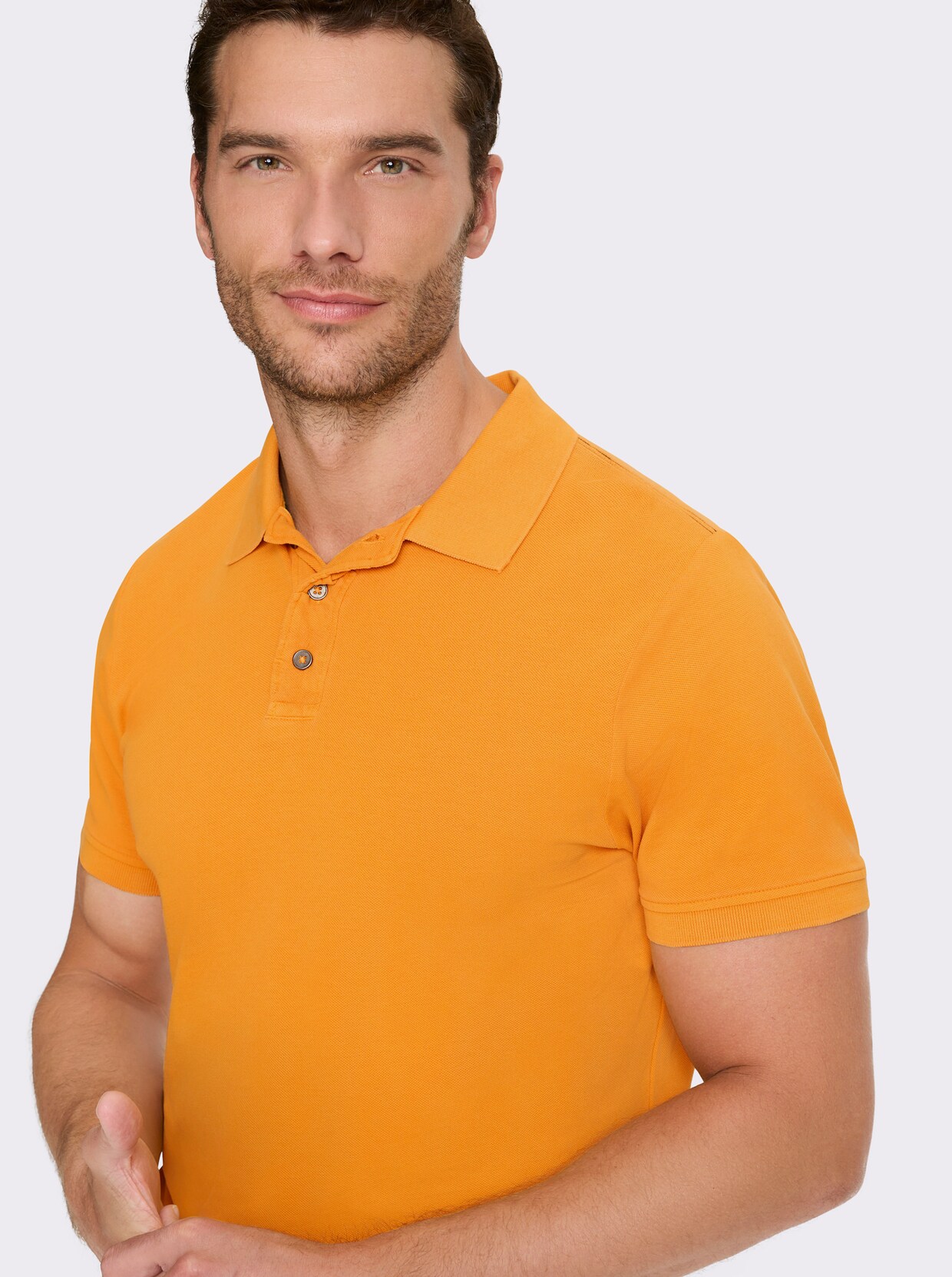 Catamaran Kurzarmshirt - ocker