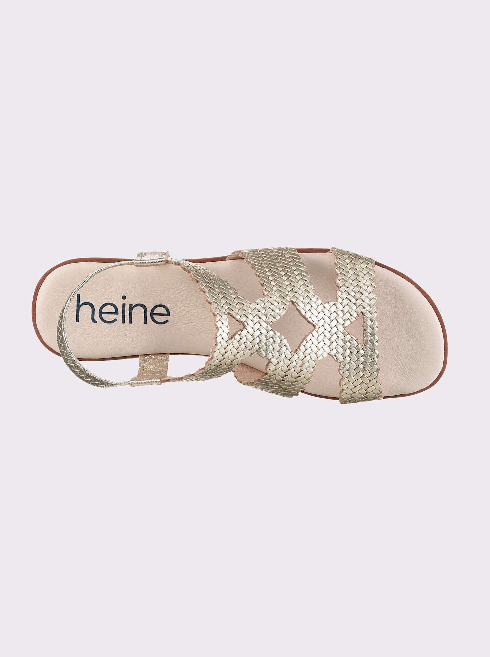 heine Sandalette - goldfarben