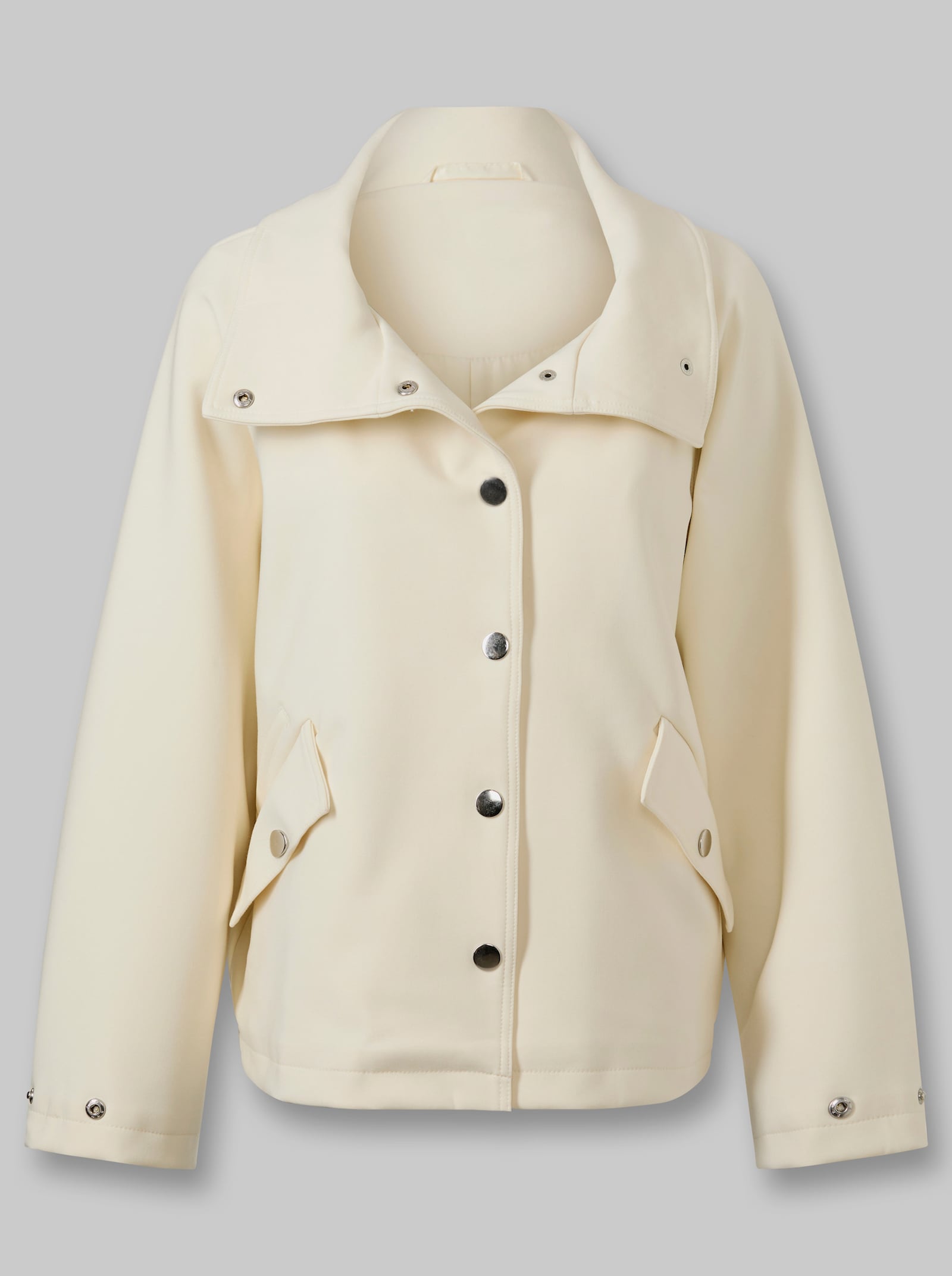 heine Übergangsjacke mit Umlegekragen - champagner
