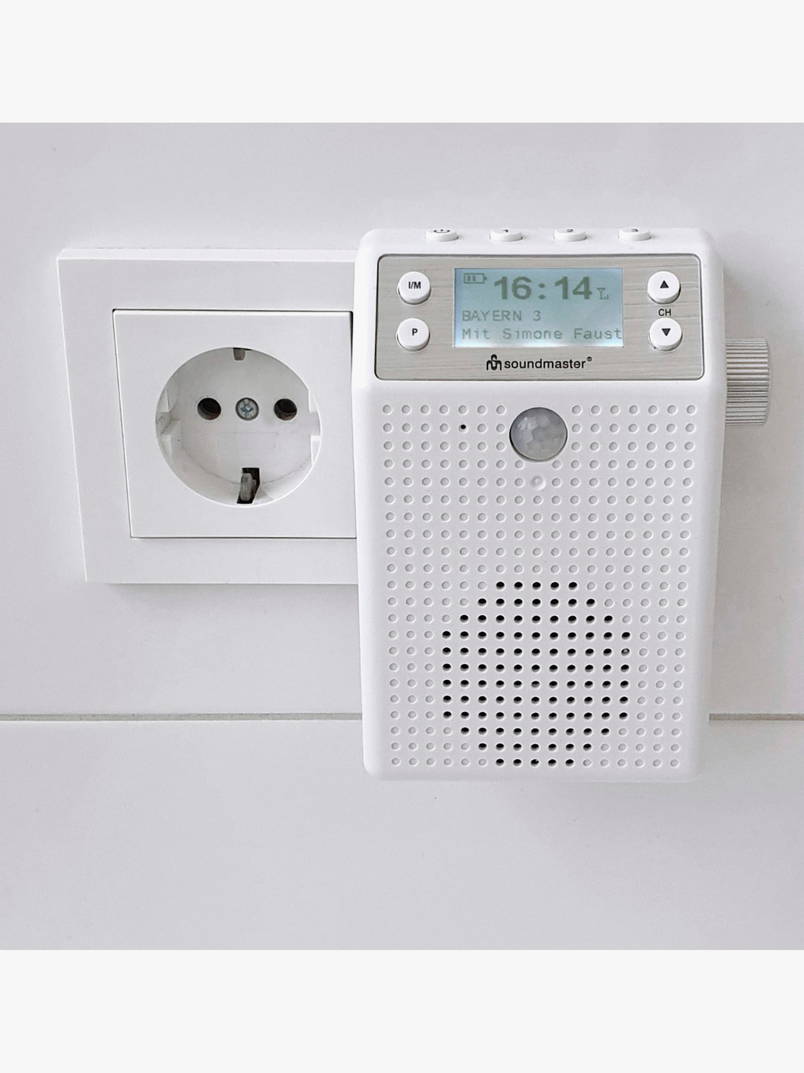 soundmaster Digitalradio (DAB+) - weiß