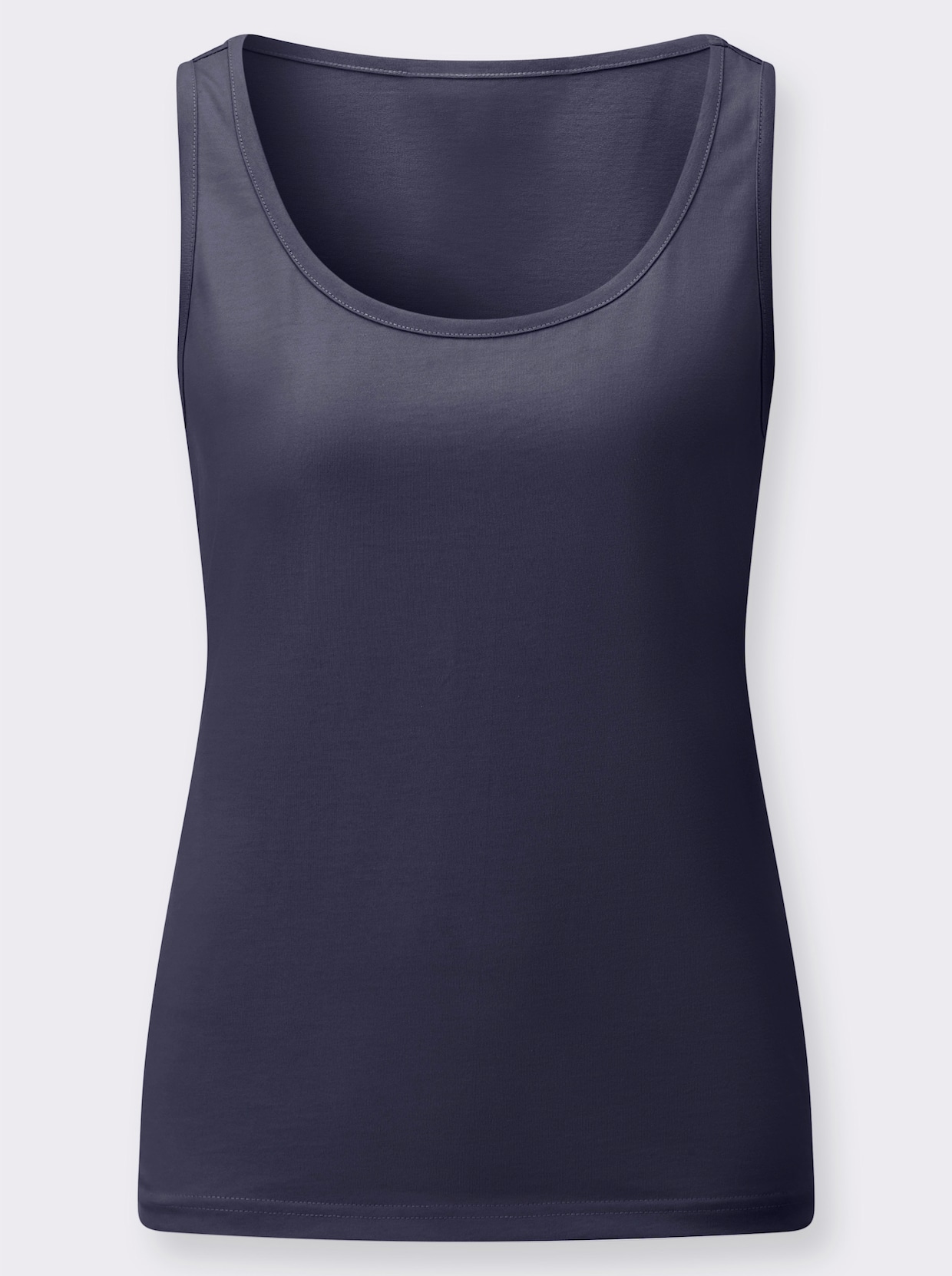 Shirttop - marine + ecru