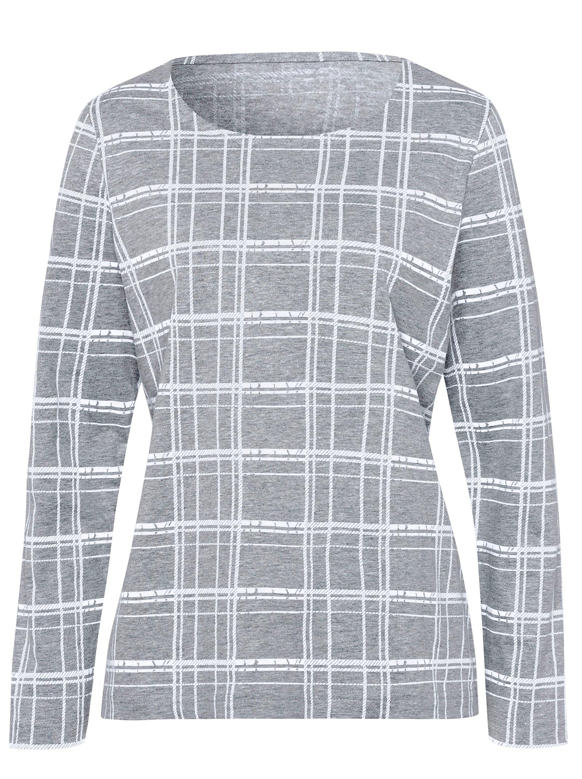 Shirt - grau-meliert