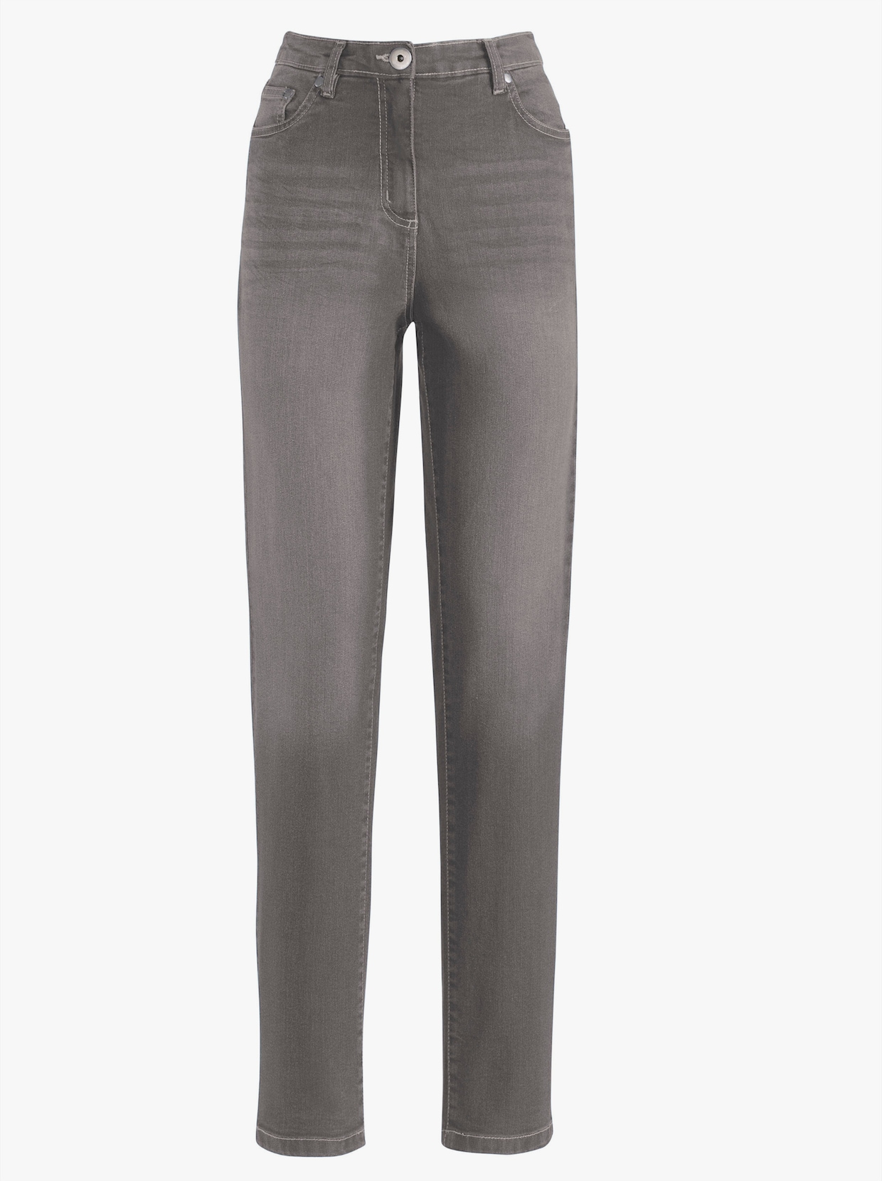 Jean extensible - denim gris
