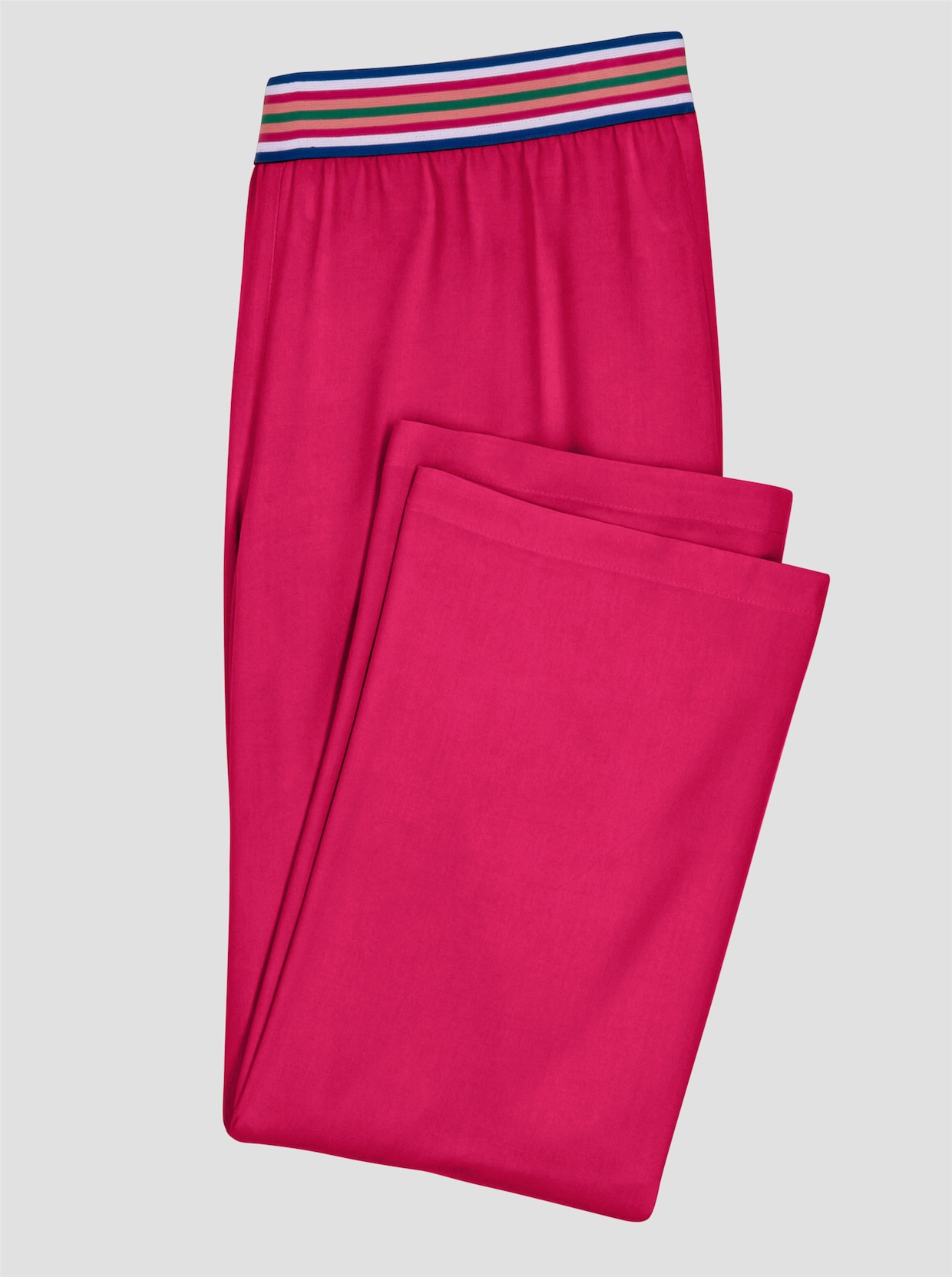 Pohodlné kalhoty - pink