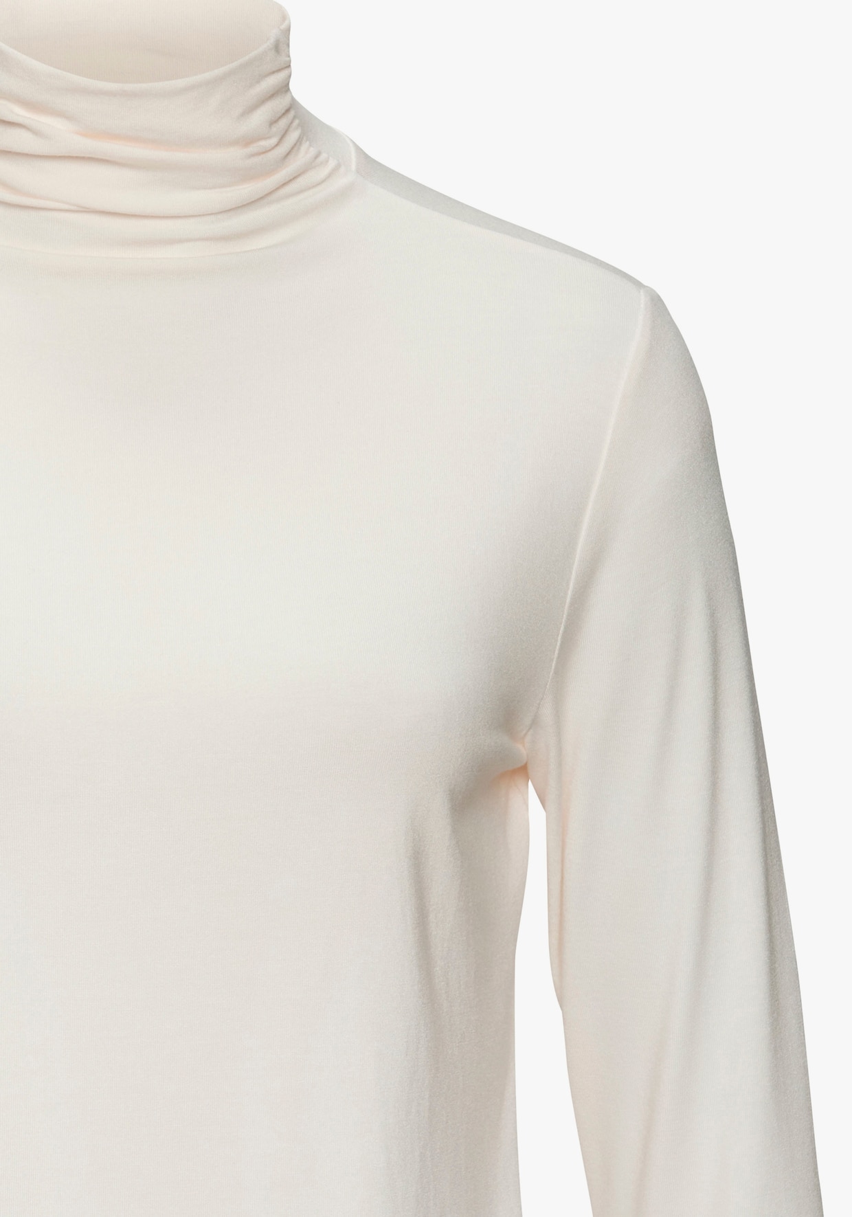 LASCANA Stehkragenshirt - creme