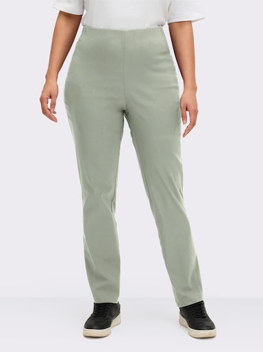 Stehmann Comfort line Hose mit Dehnbund, Viskose-Qualität - mint