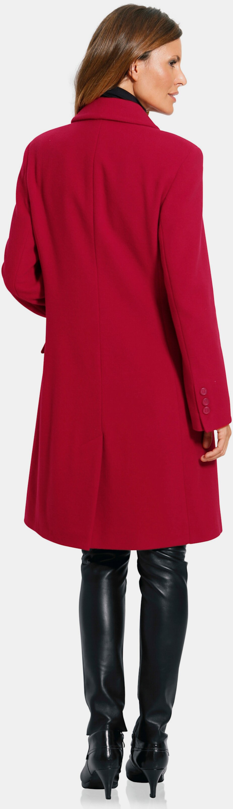 heine Korte mantel - rood