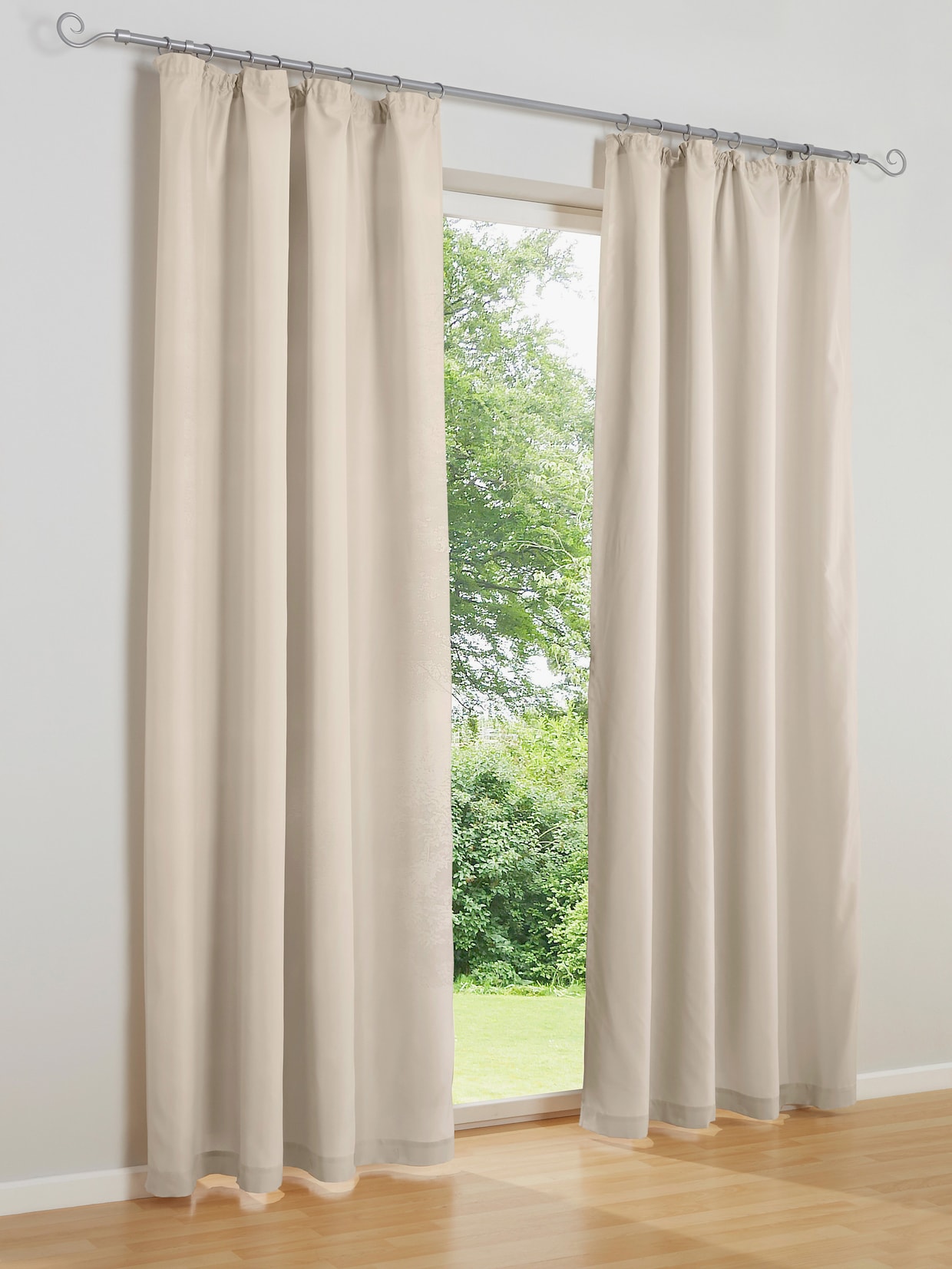 heine home Gardinlängd - beige