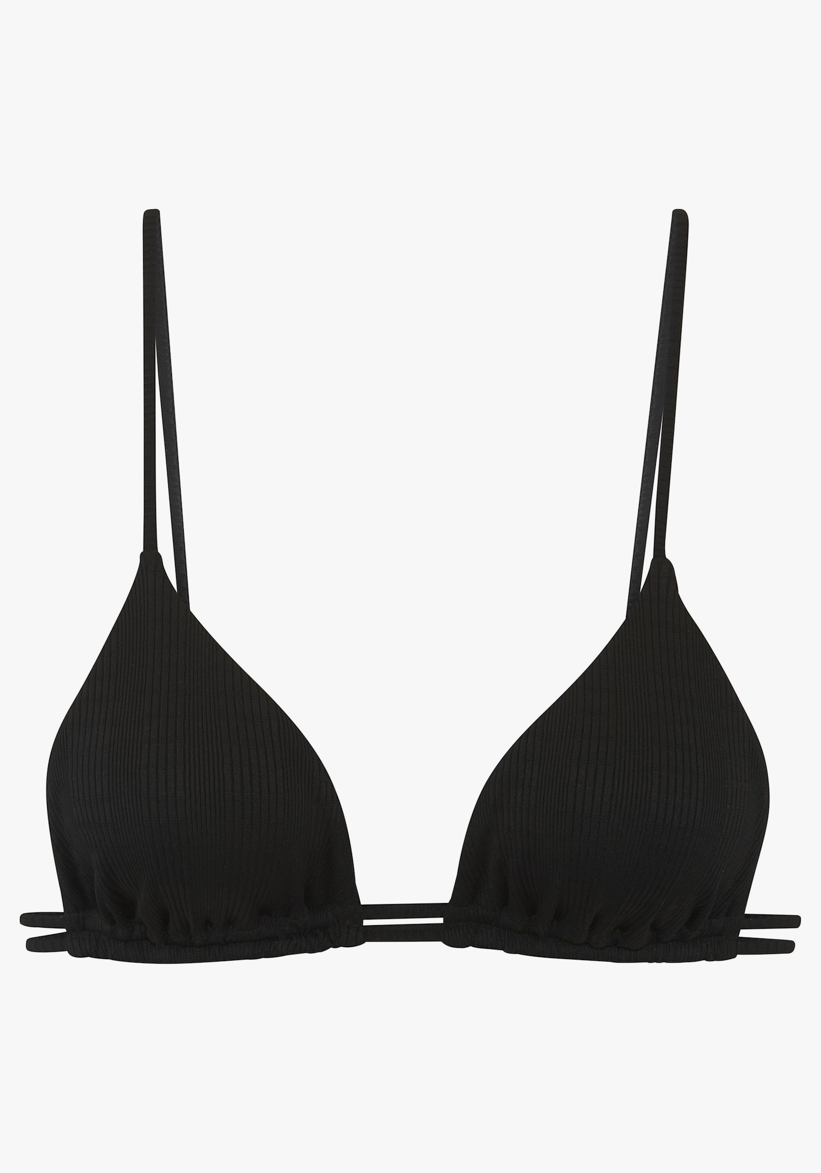 Copenhagen Studios Triangel-Bikini-Top - schwarz