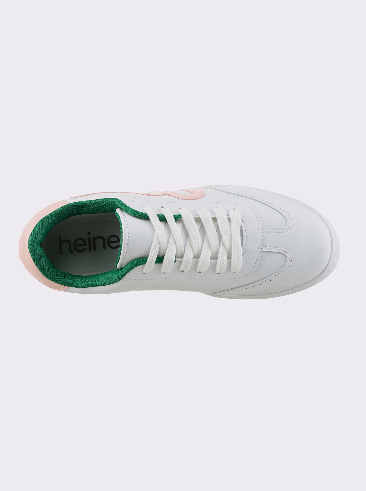 heine Sneaker - weiß-rosé