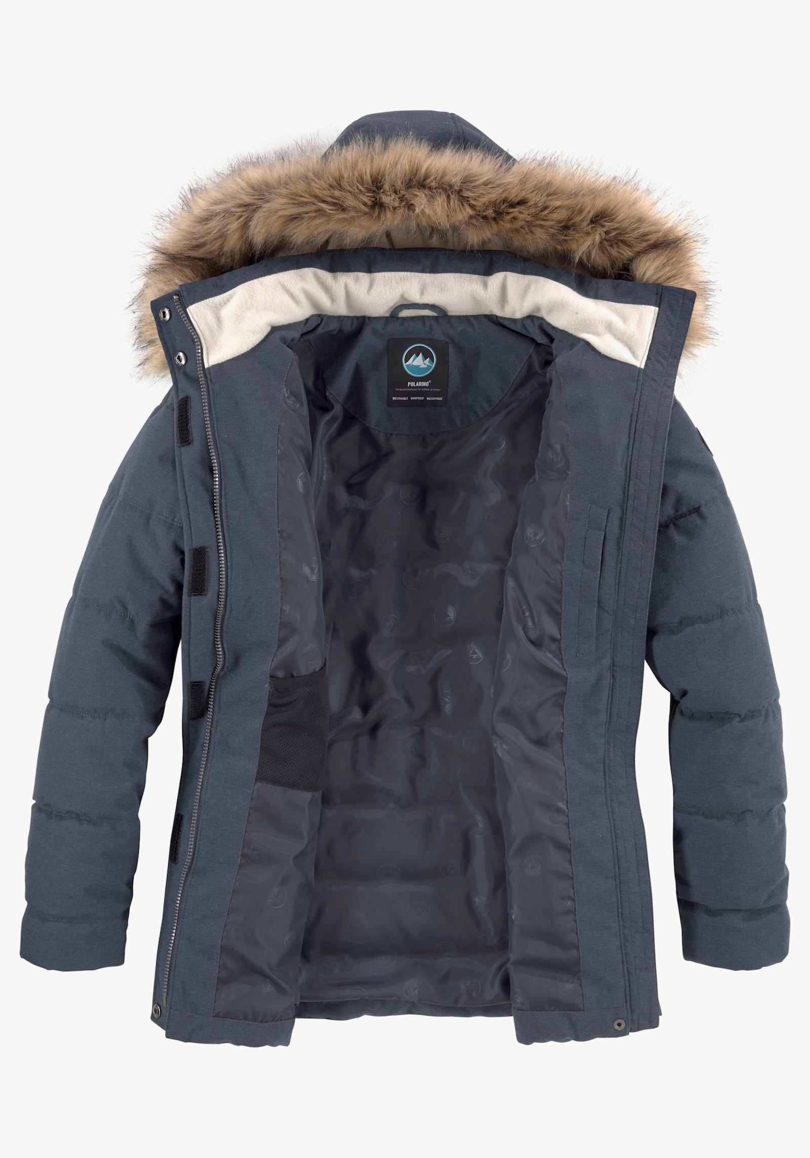 Polarino Steppjacke - marine