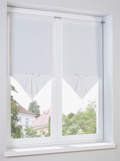 heine home Glasgordijn - offwhite