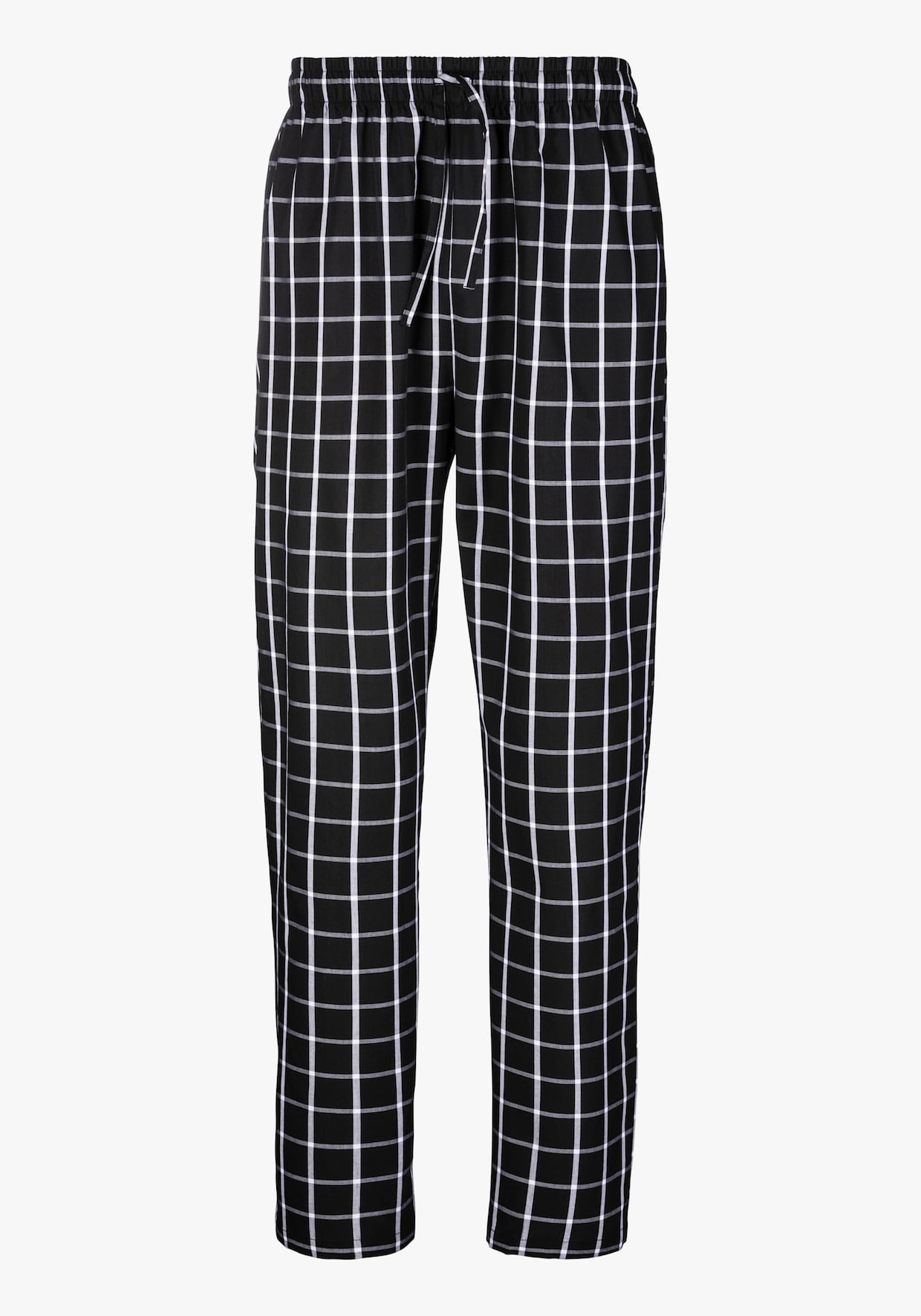 AUTHENTIC LE JOGGER Pyjama - zwart geruit