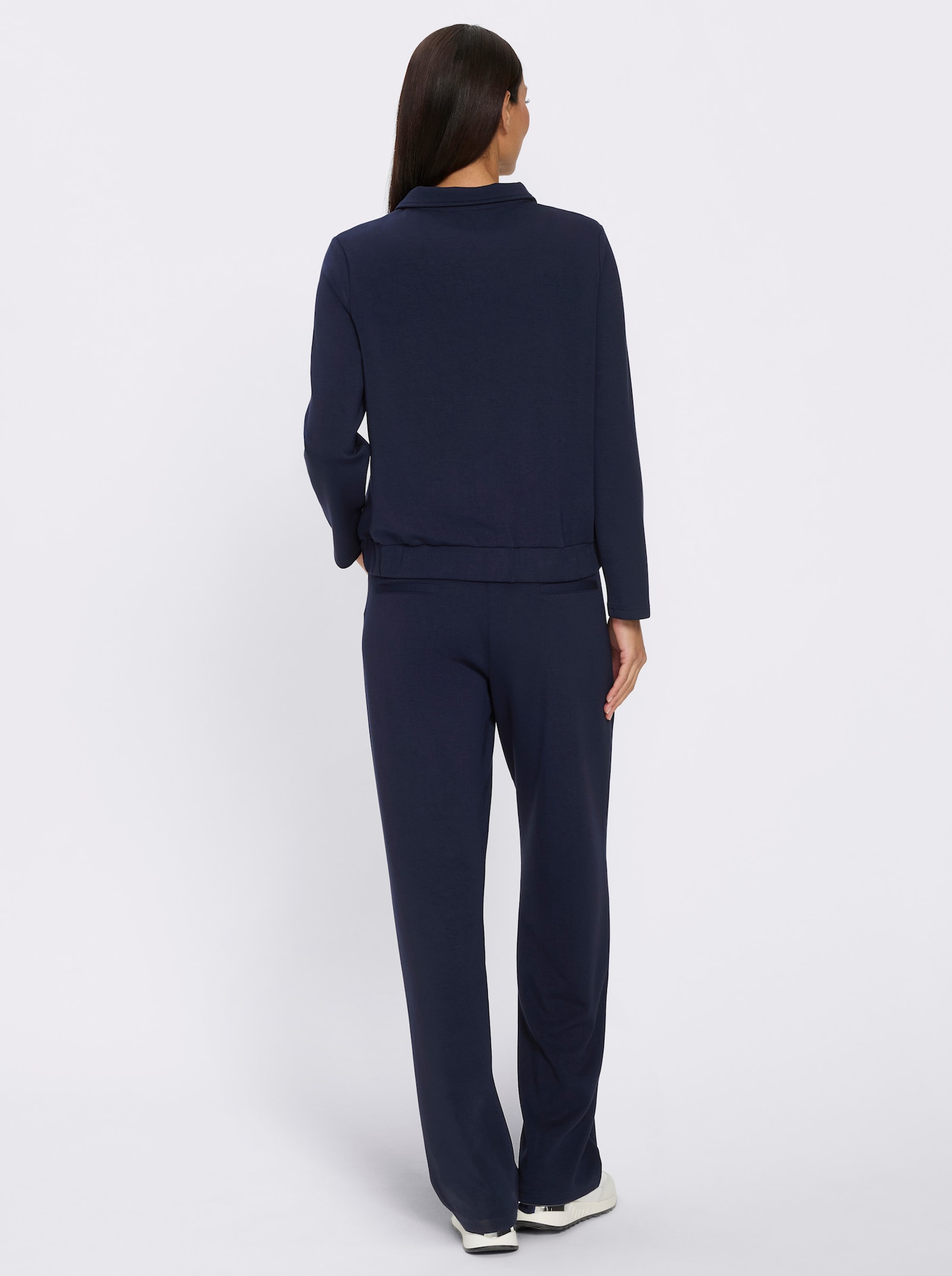 heine Hosenanzug mit trendigem Stehkragen - marine