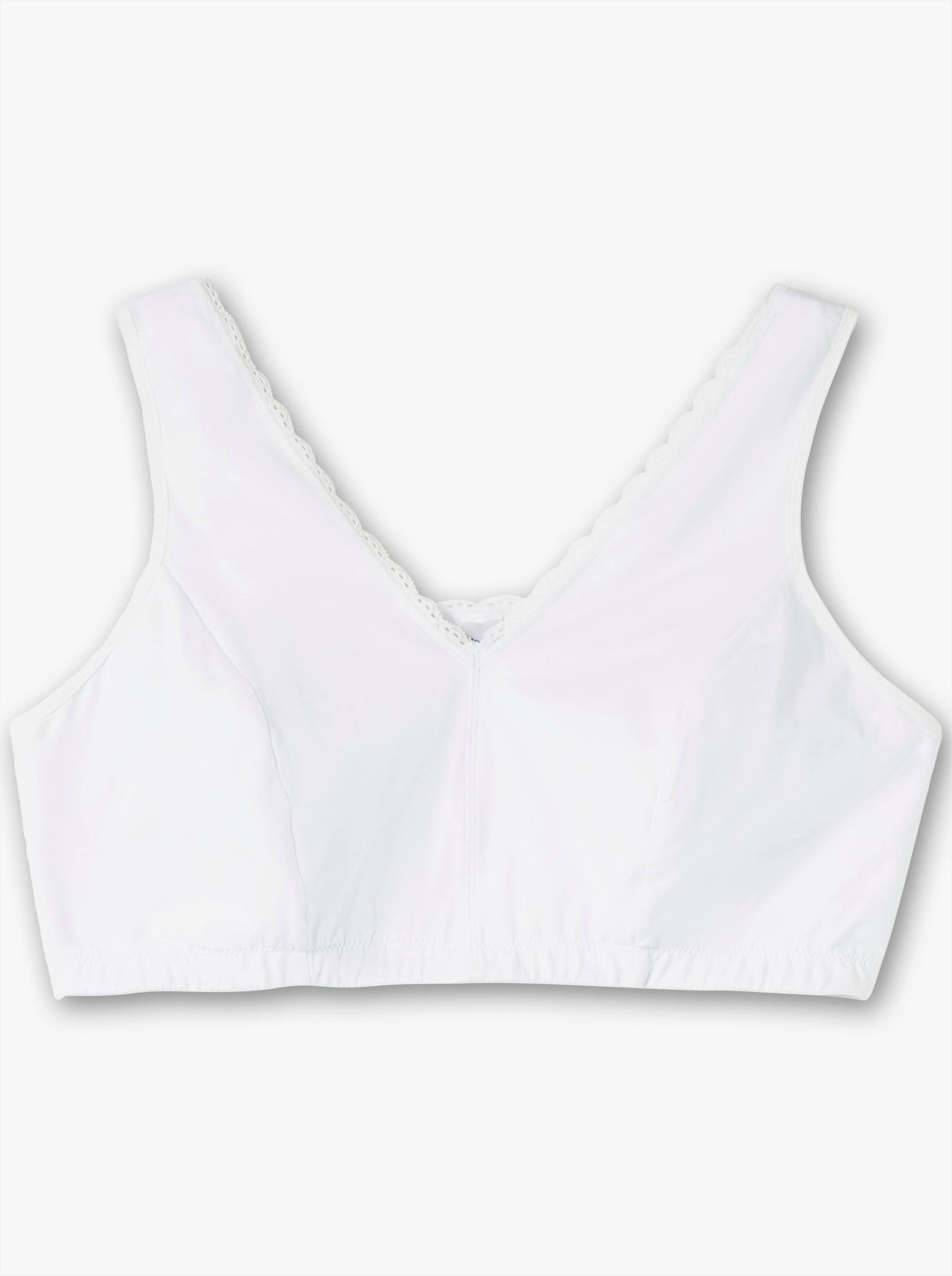 sheego Beugelloze beha in bustiermodel, in set van 2 - marine en wit