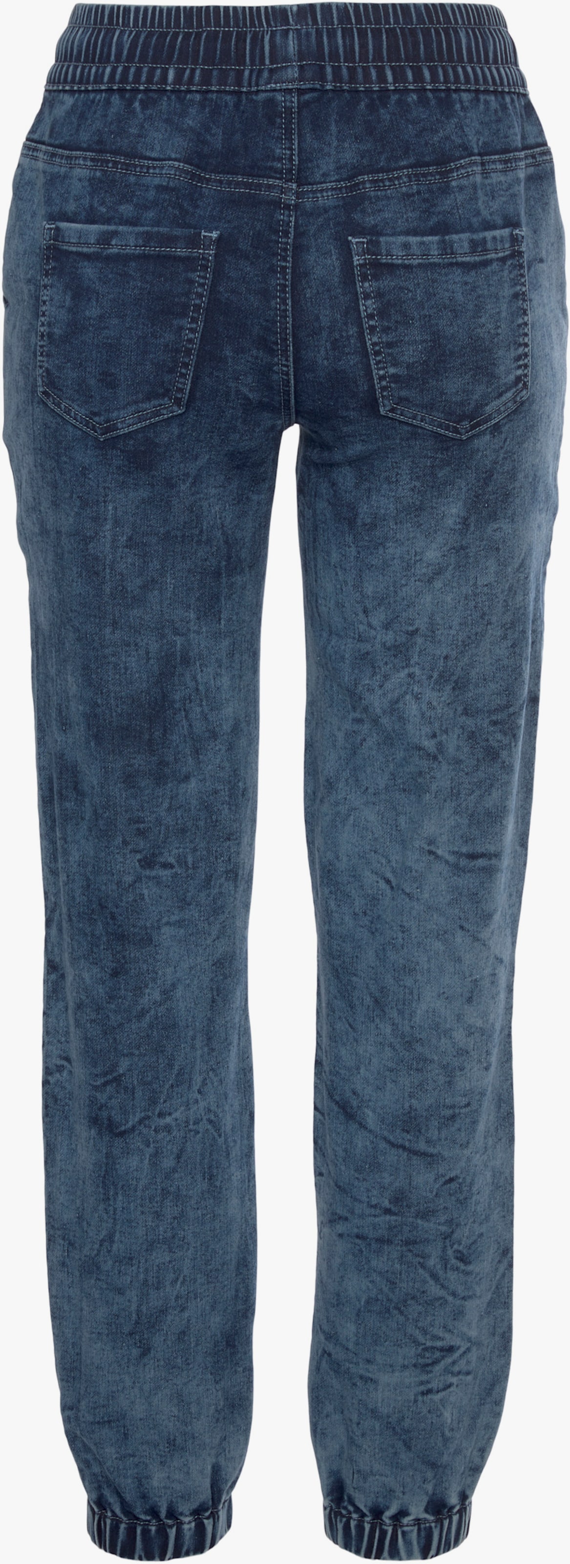 H.I.S pantalon de jogging - bleu foncé-délavé
