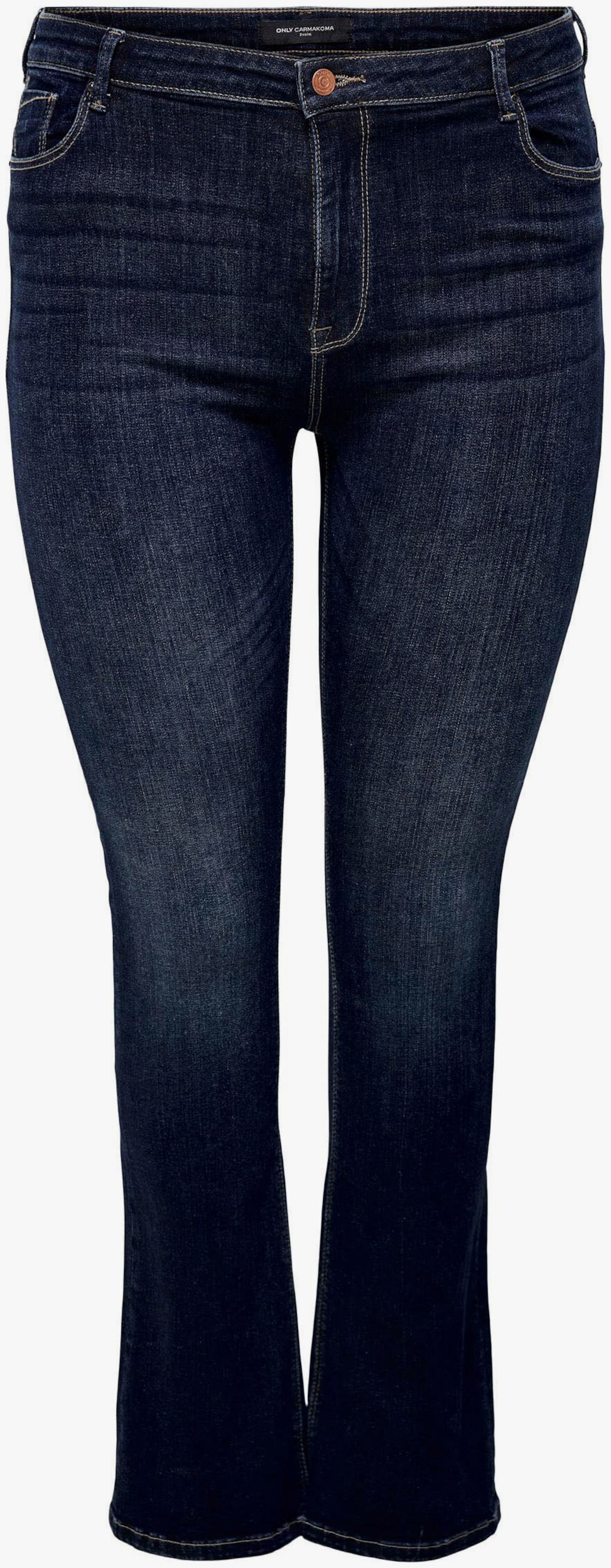 ONLY CARMAKOMA Schlagjeans - dark-blue