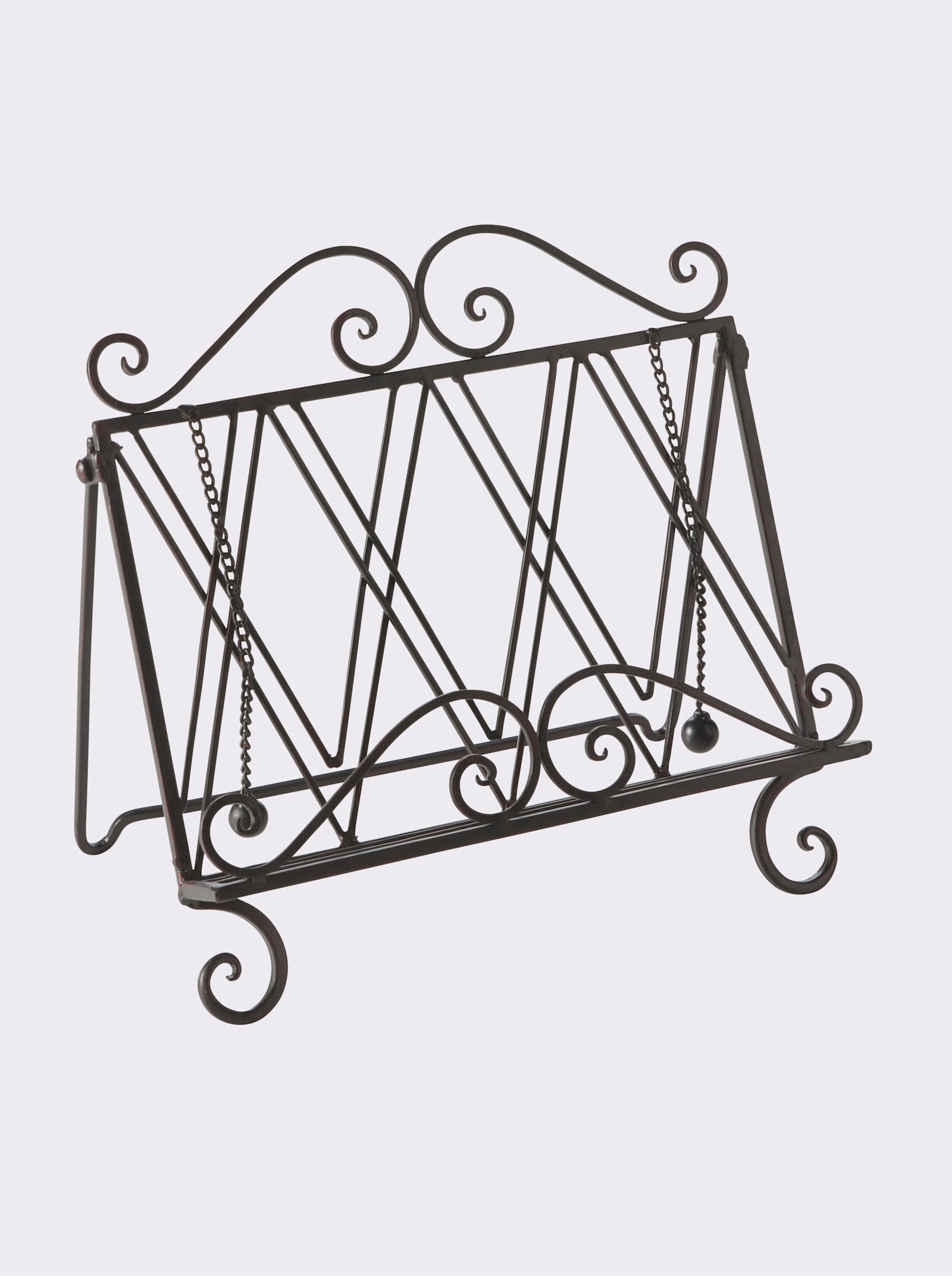 heine home Buchständer - schwarzbraun