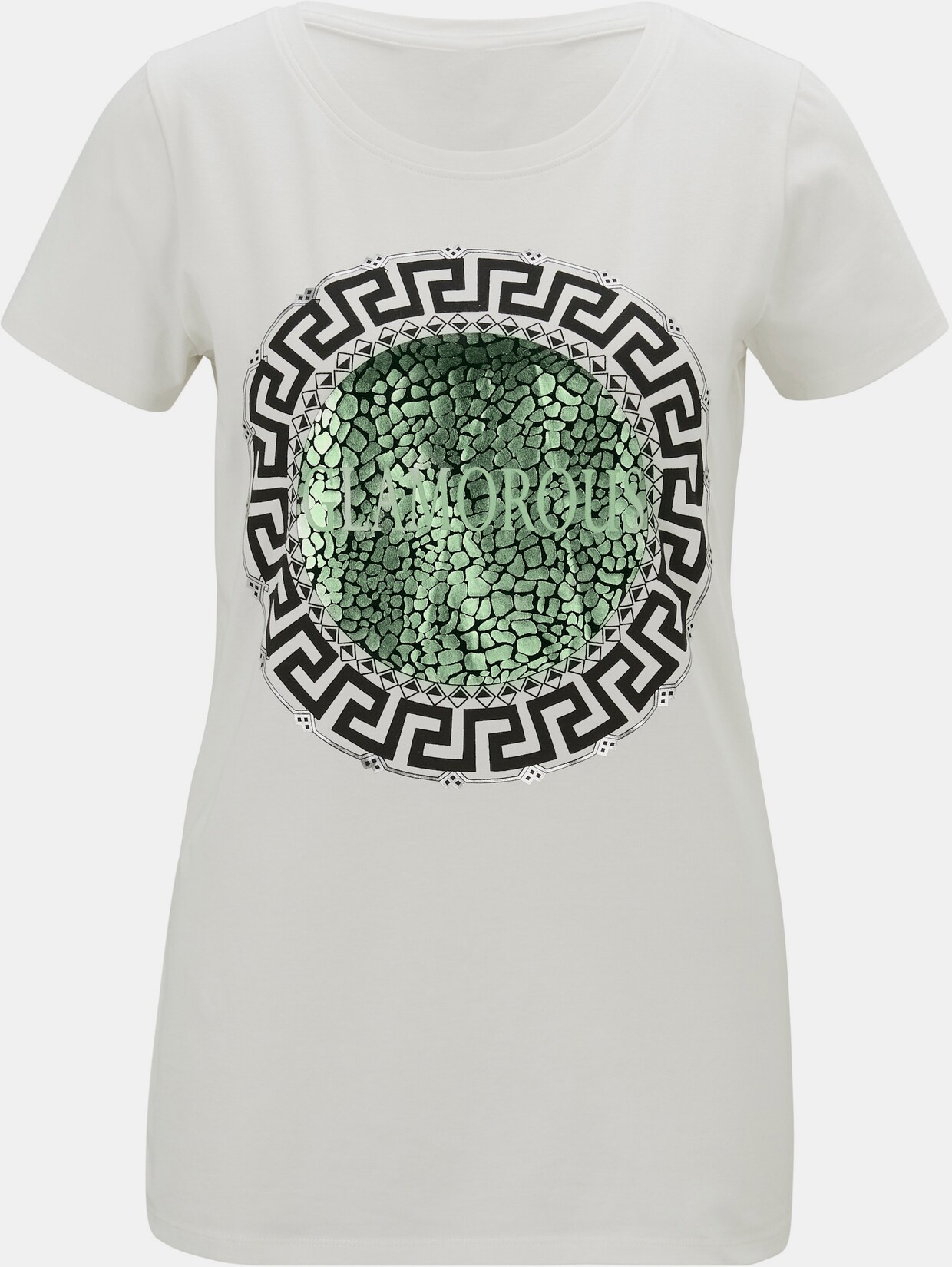 heine Druck-Shirt - ecru