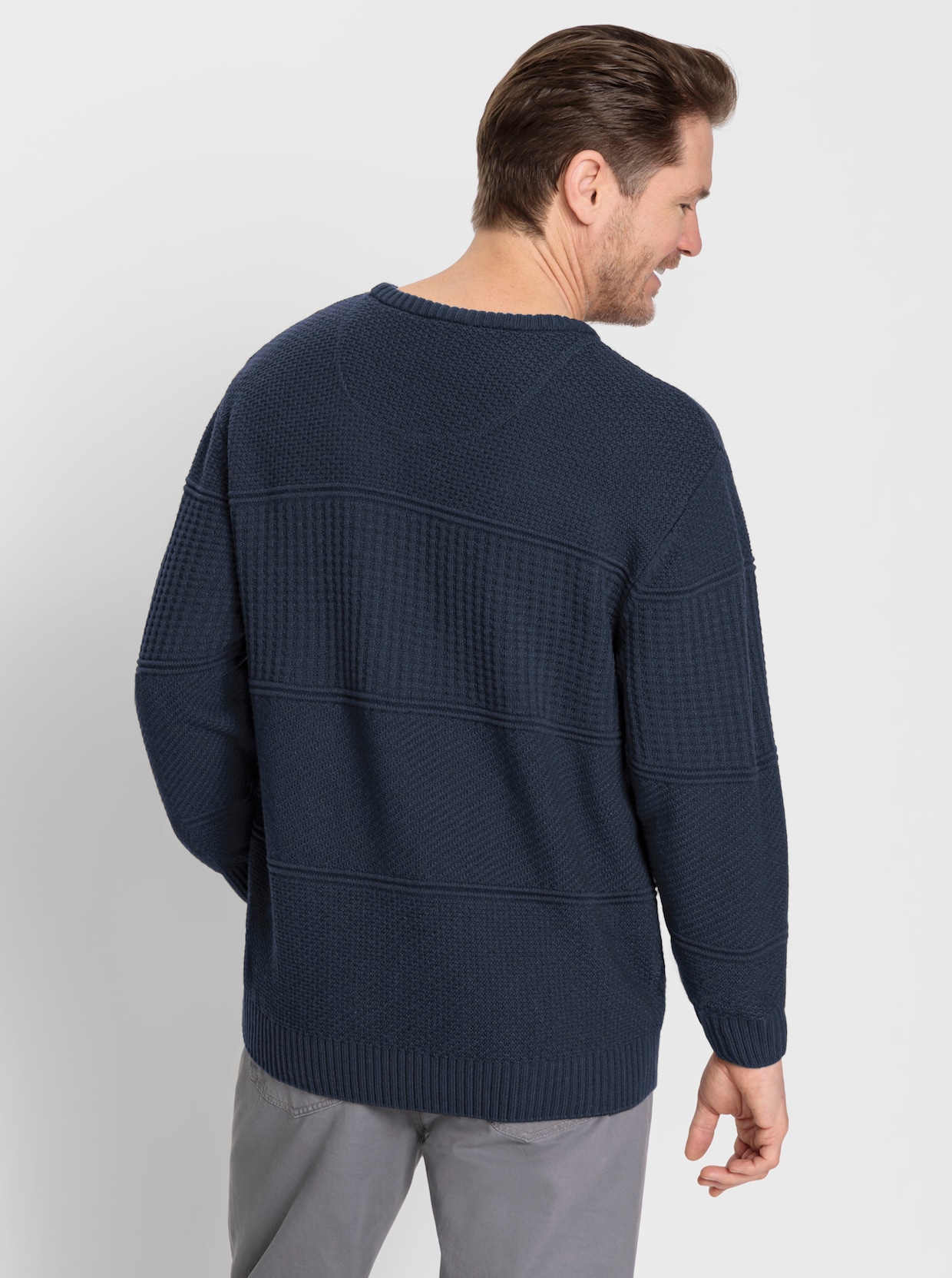 Marco Donati Pullover - dunkelblau