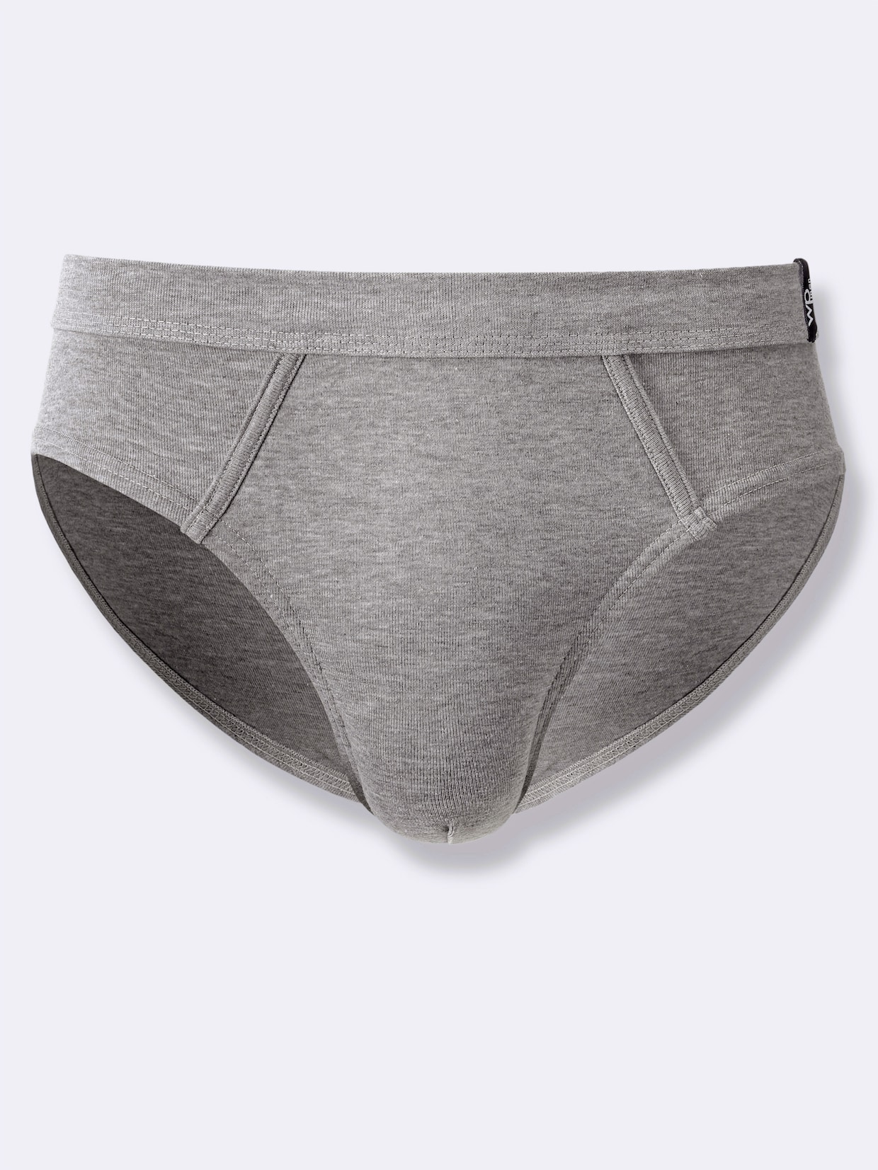 wäschepur men Slip - grau-meliert-sortiert