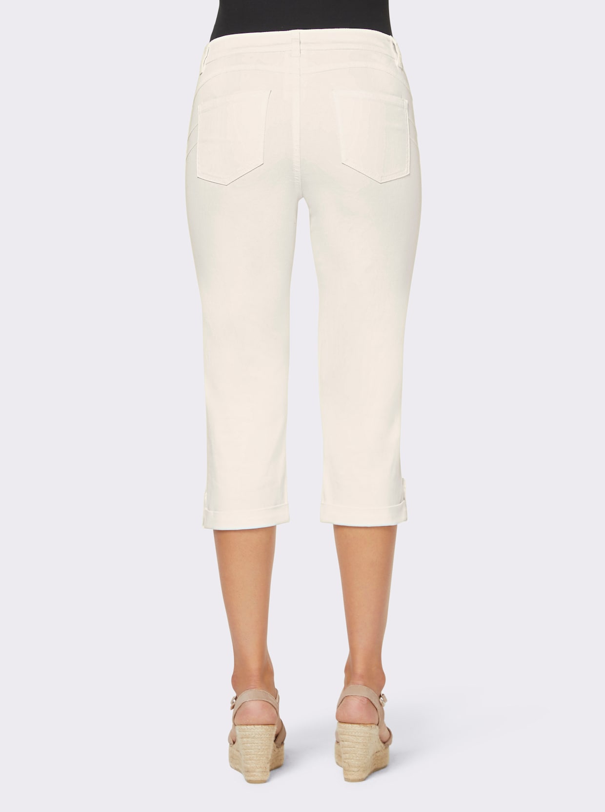 heine Capri-Jeans - weiß