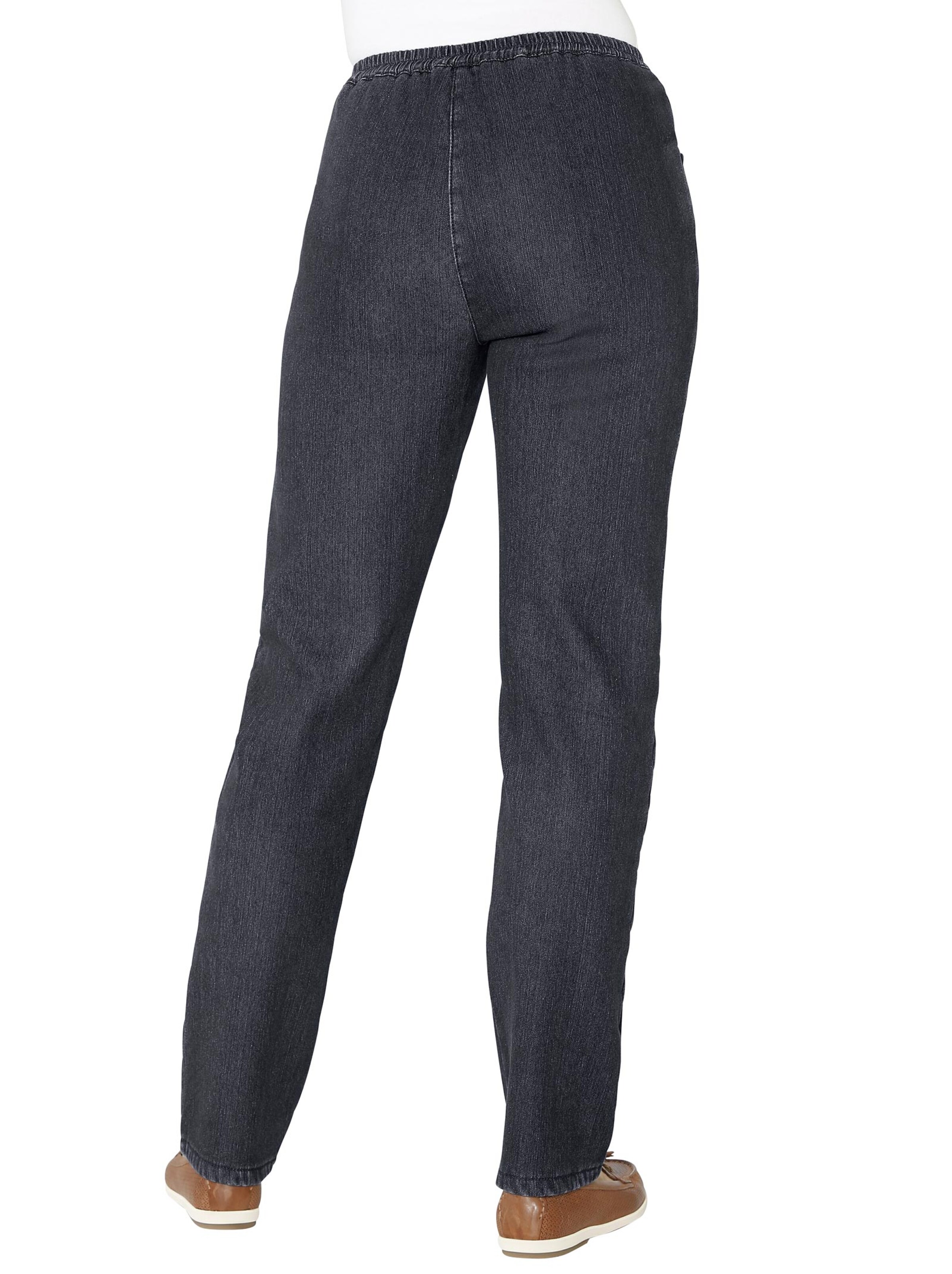 Thermo-Jeans - black-denim