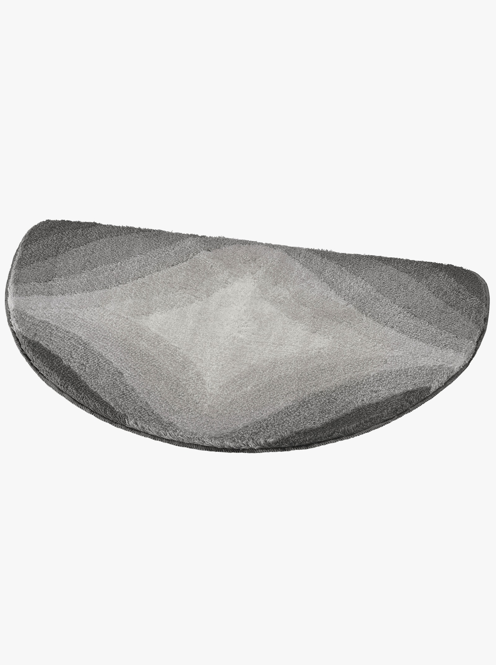 Kleine Wolke Badematte - silbergrau