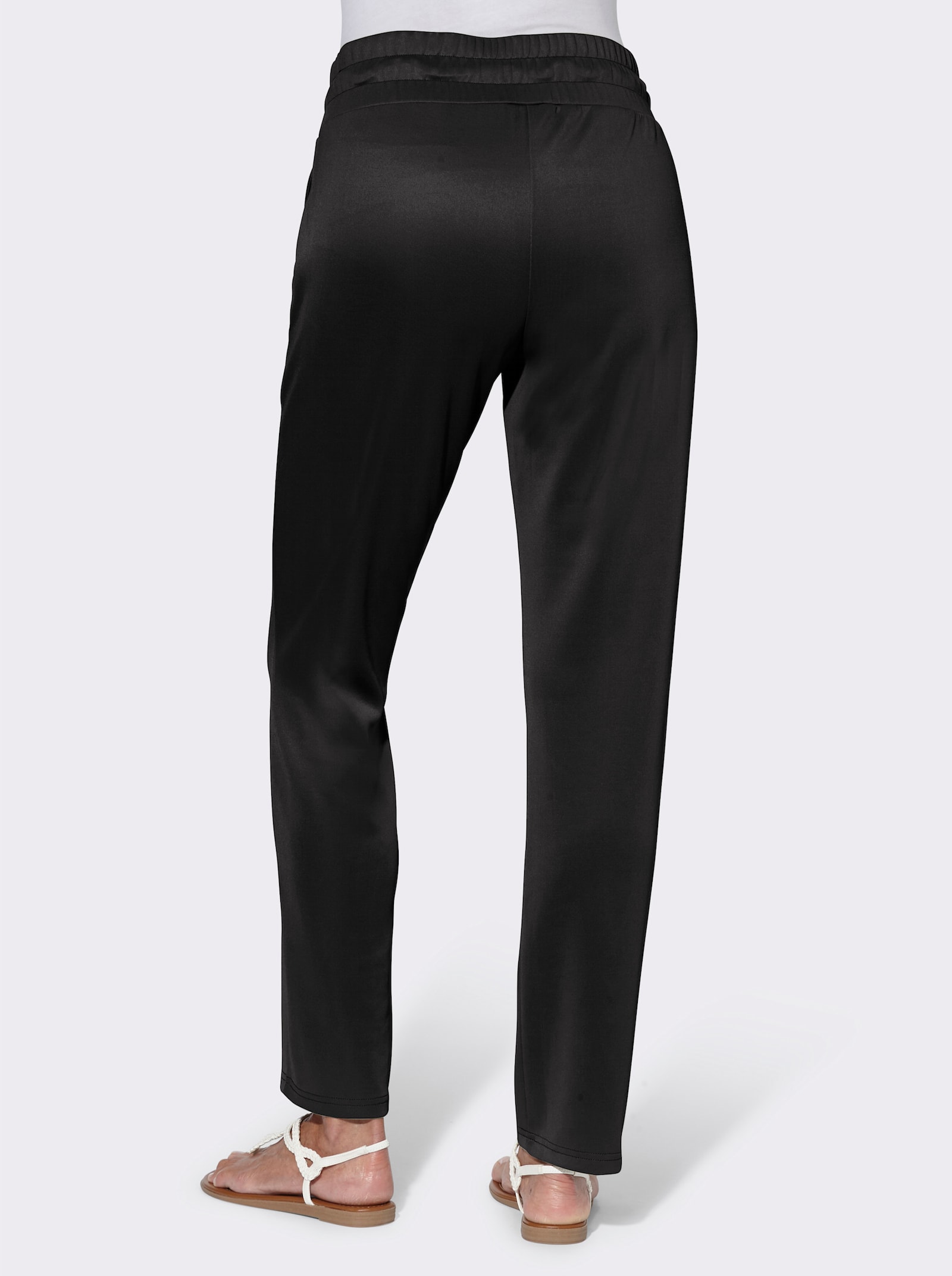 Comfortbroek in stretchkwaliteit - zwart